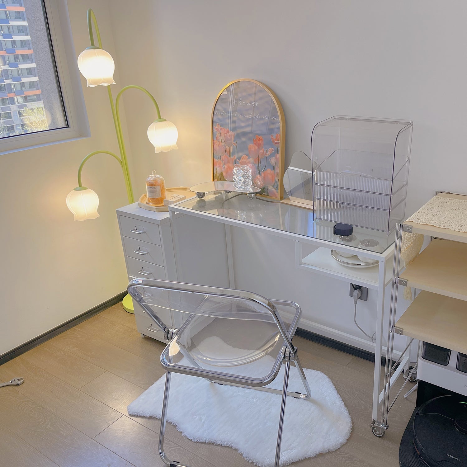 Bell Orchidee vloerlamp