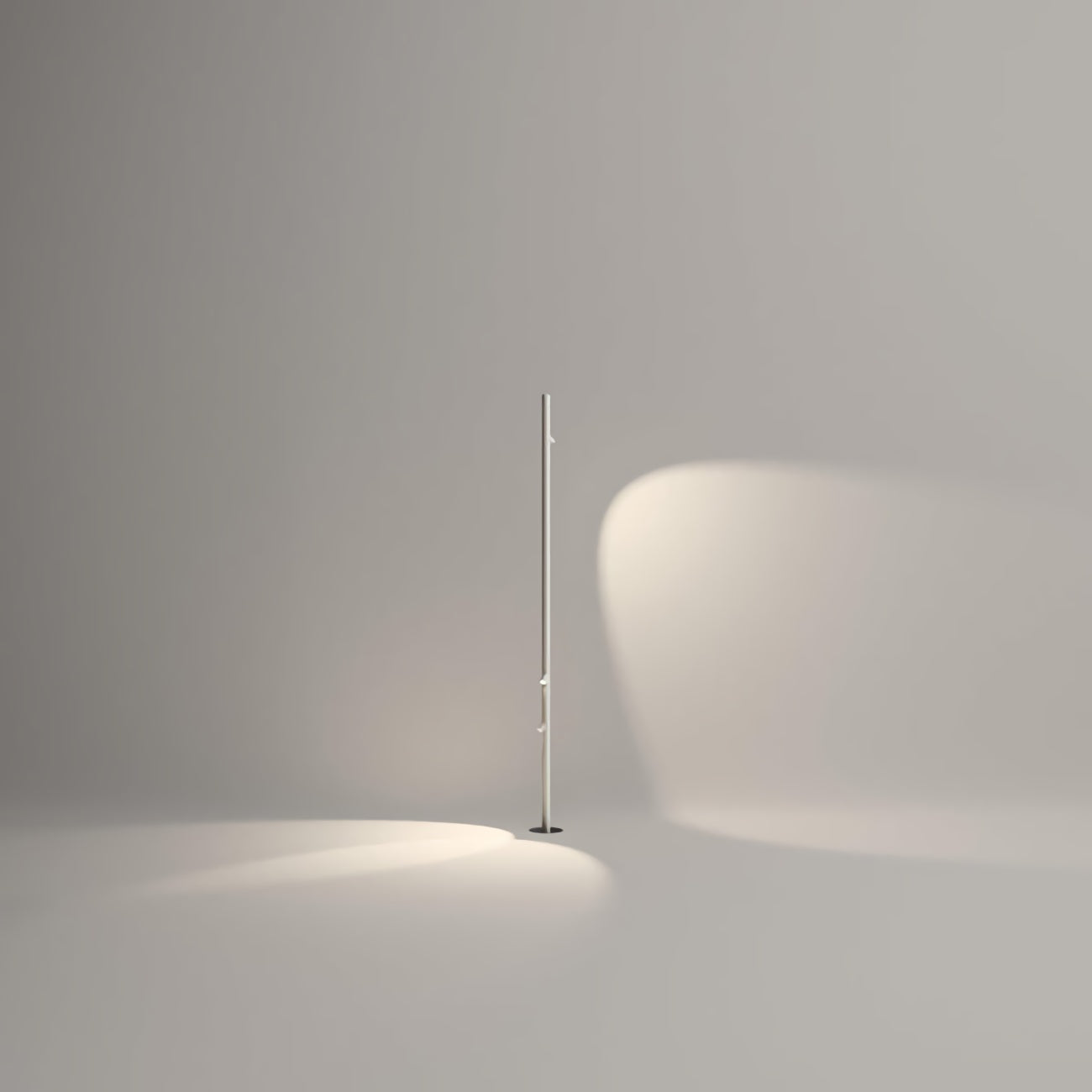 Bamboe buitenvloerlamp