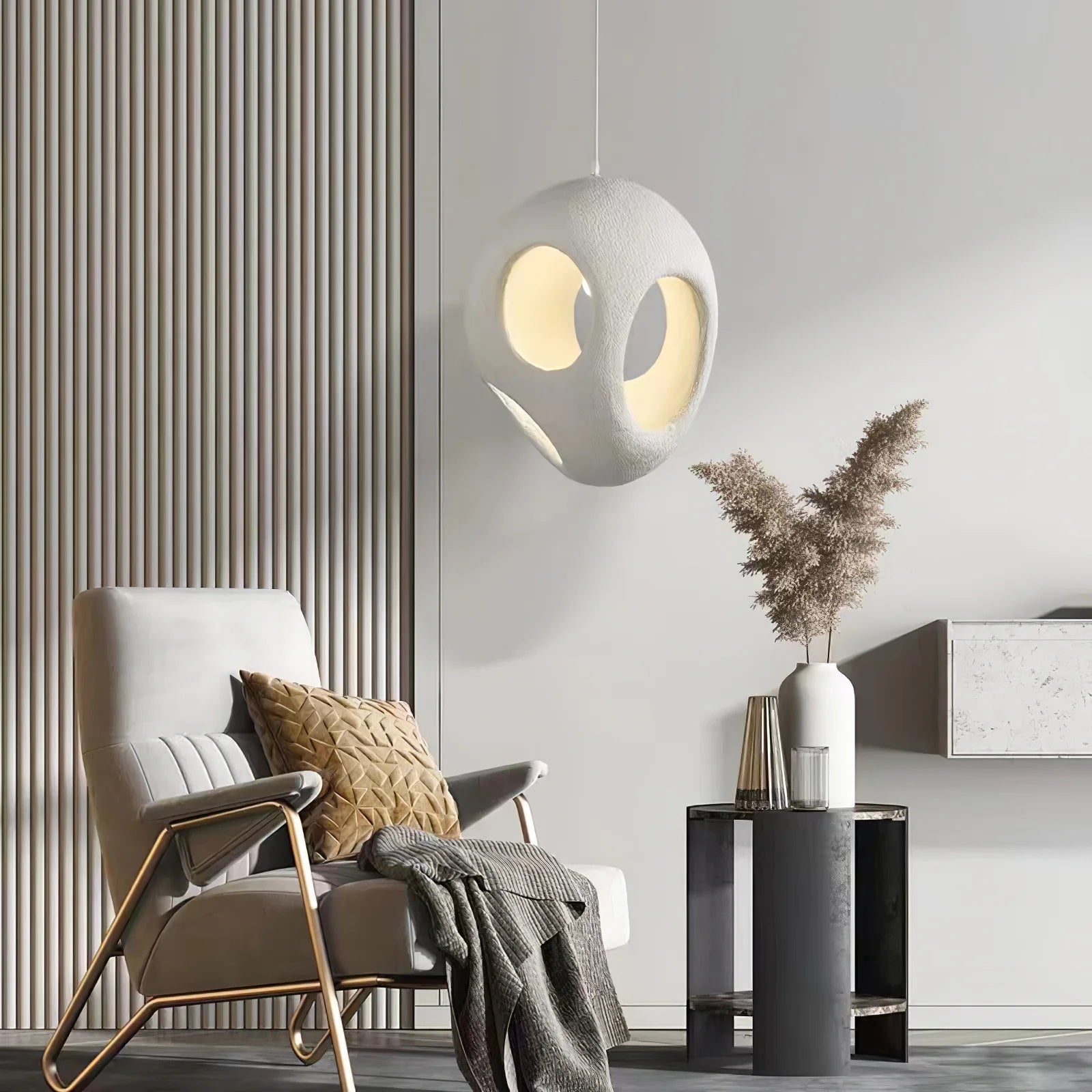 Hanglamp van polystyreen