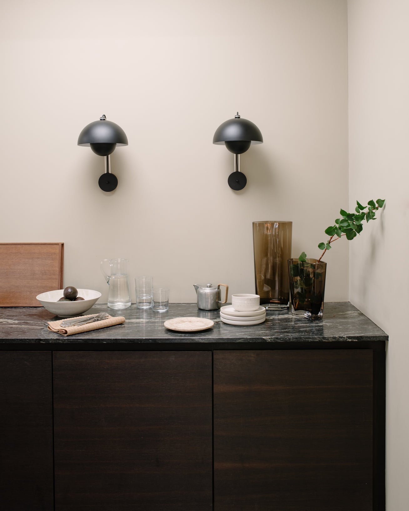 Halve cirkel slaapkamerwandlamp