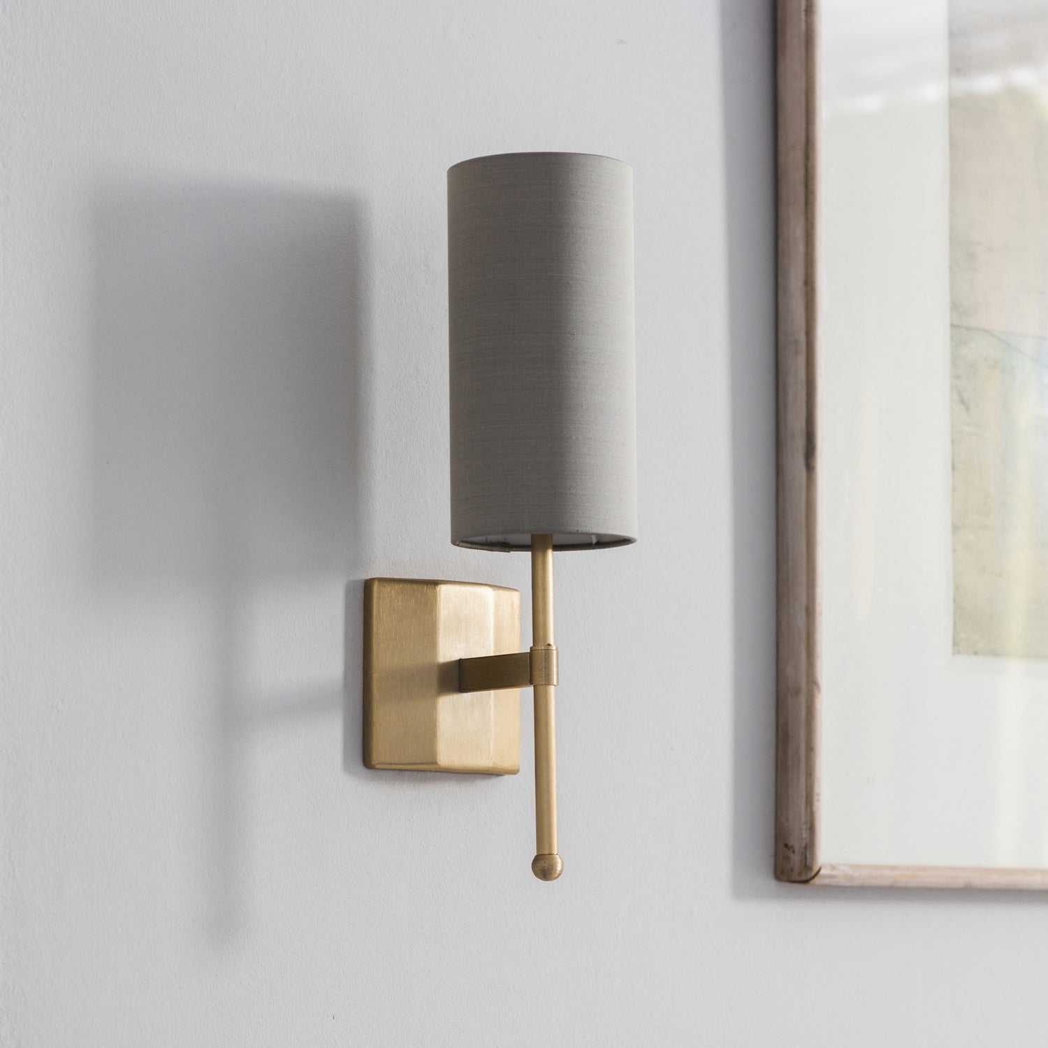 Zijden Stem Wandlamp