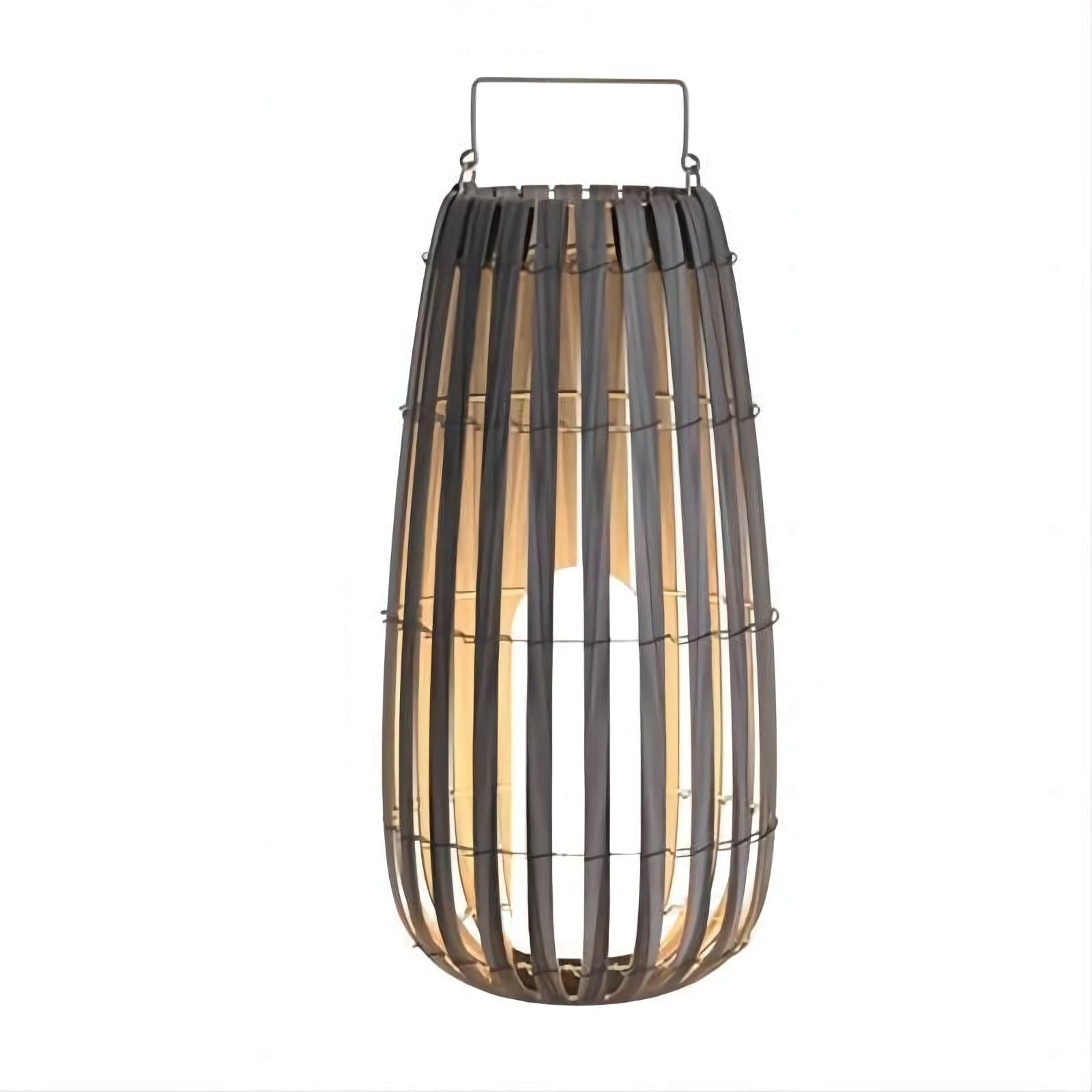 Tuin rotan vloerlamp