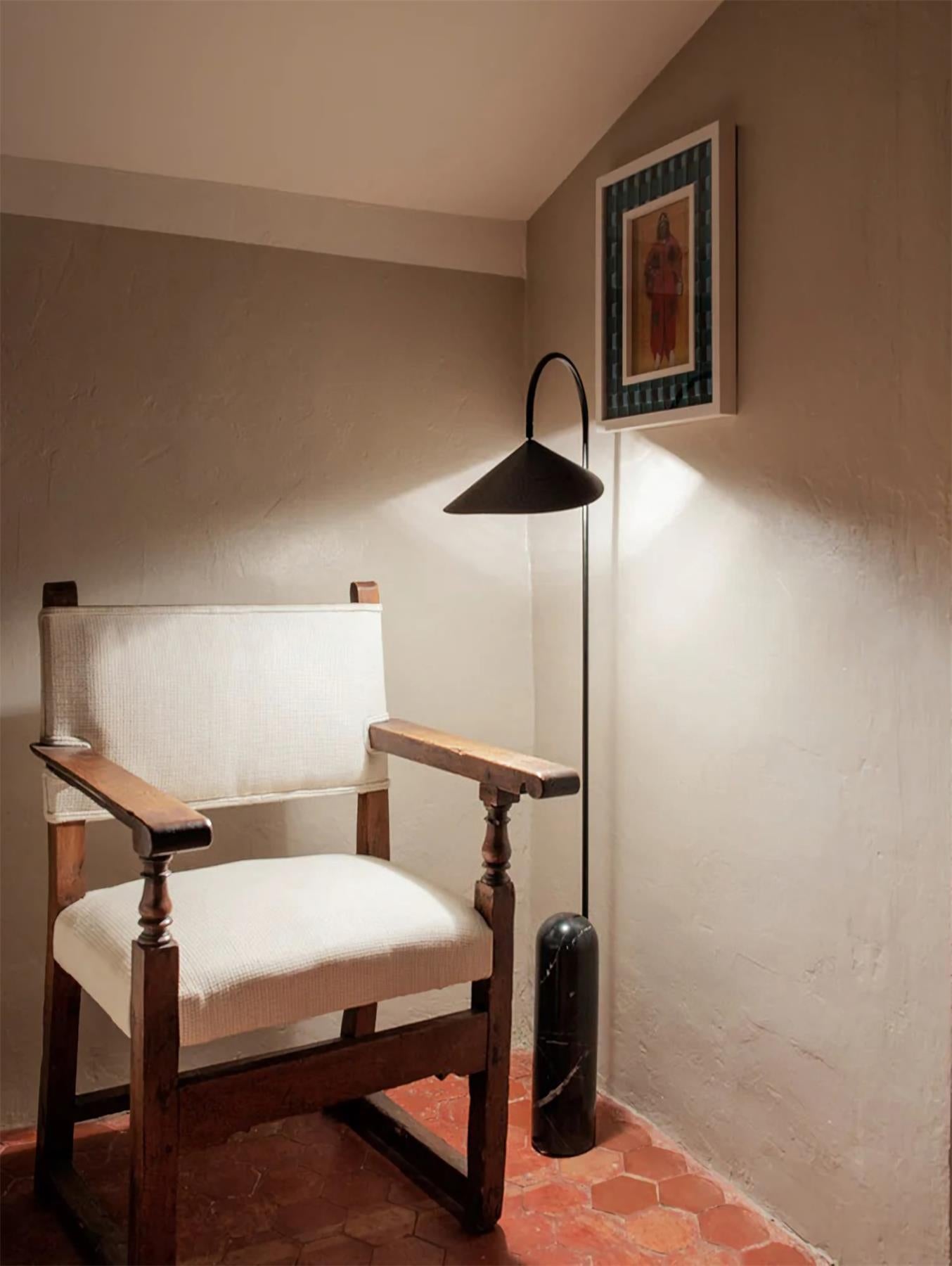 Aronskelk vloerlamp