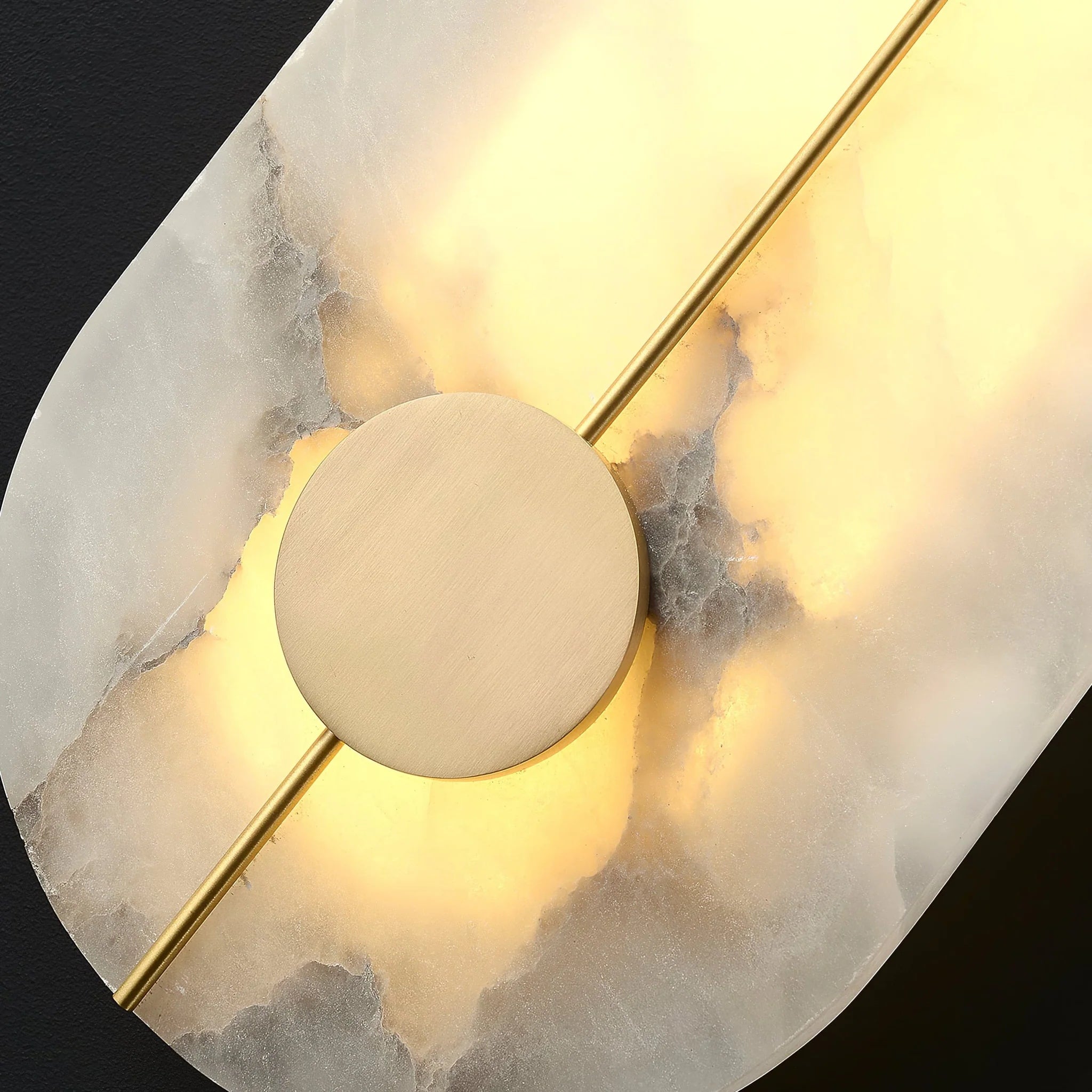 Beugel wandlamp