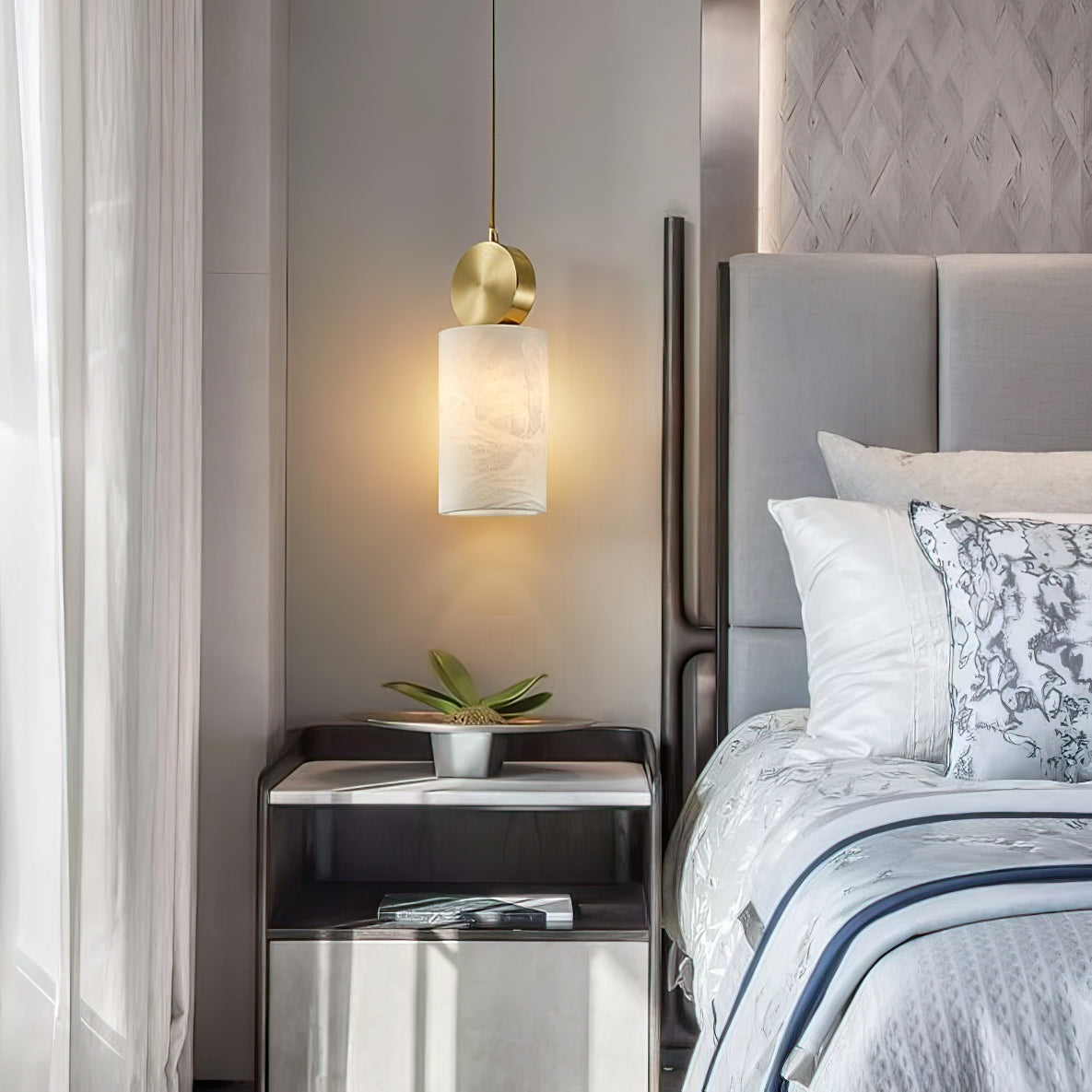 Etruskische marmeren hanglamp