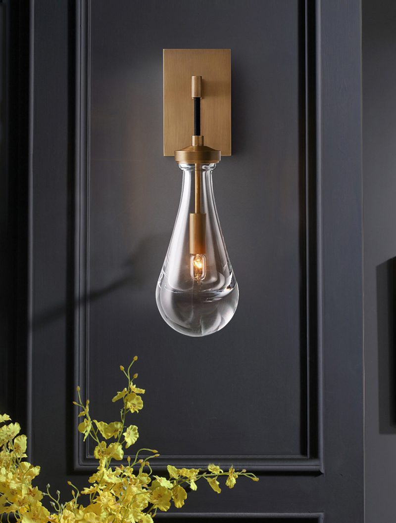 Droplet Crystal Wall Light
