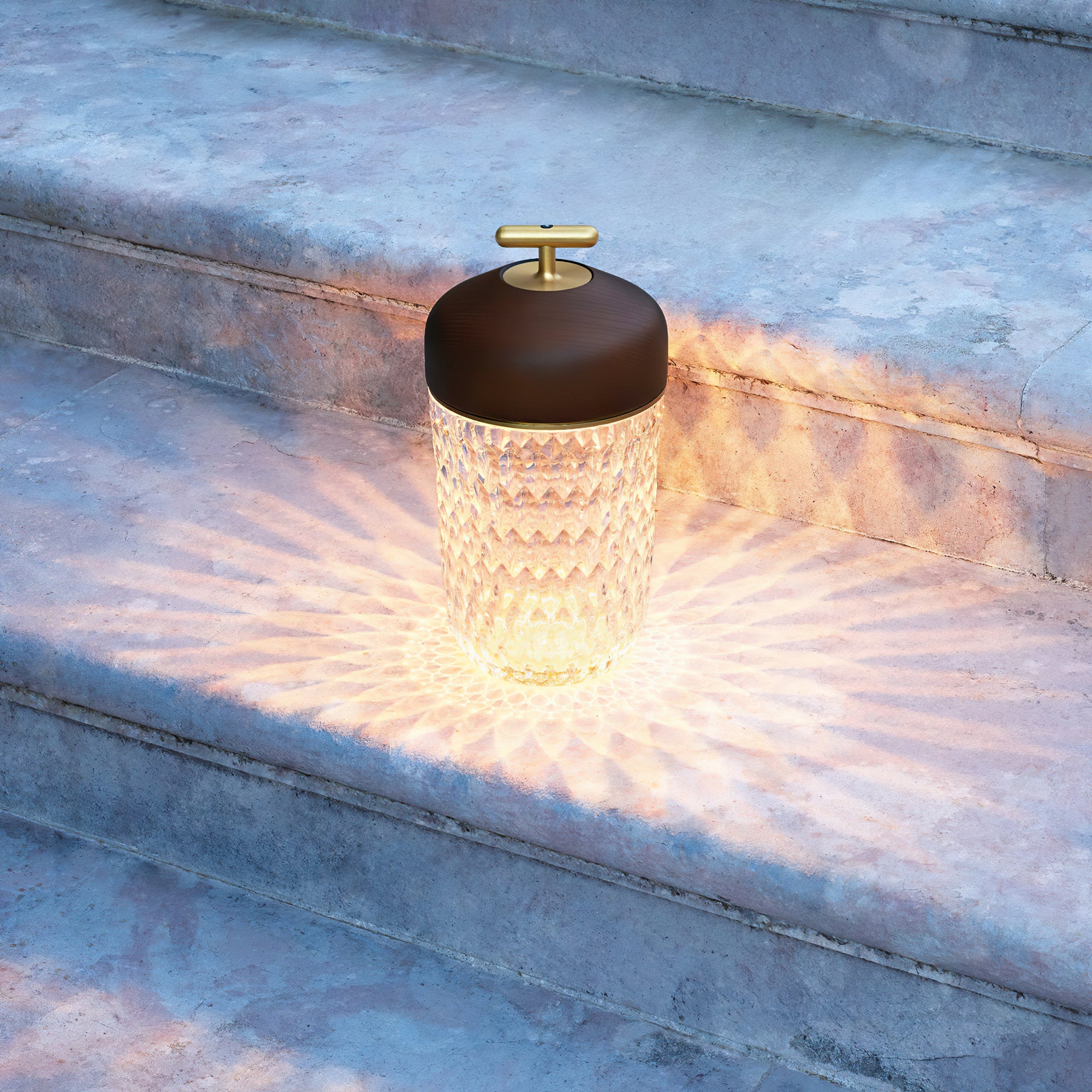 Kristallen Folia draagbare lamp