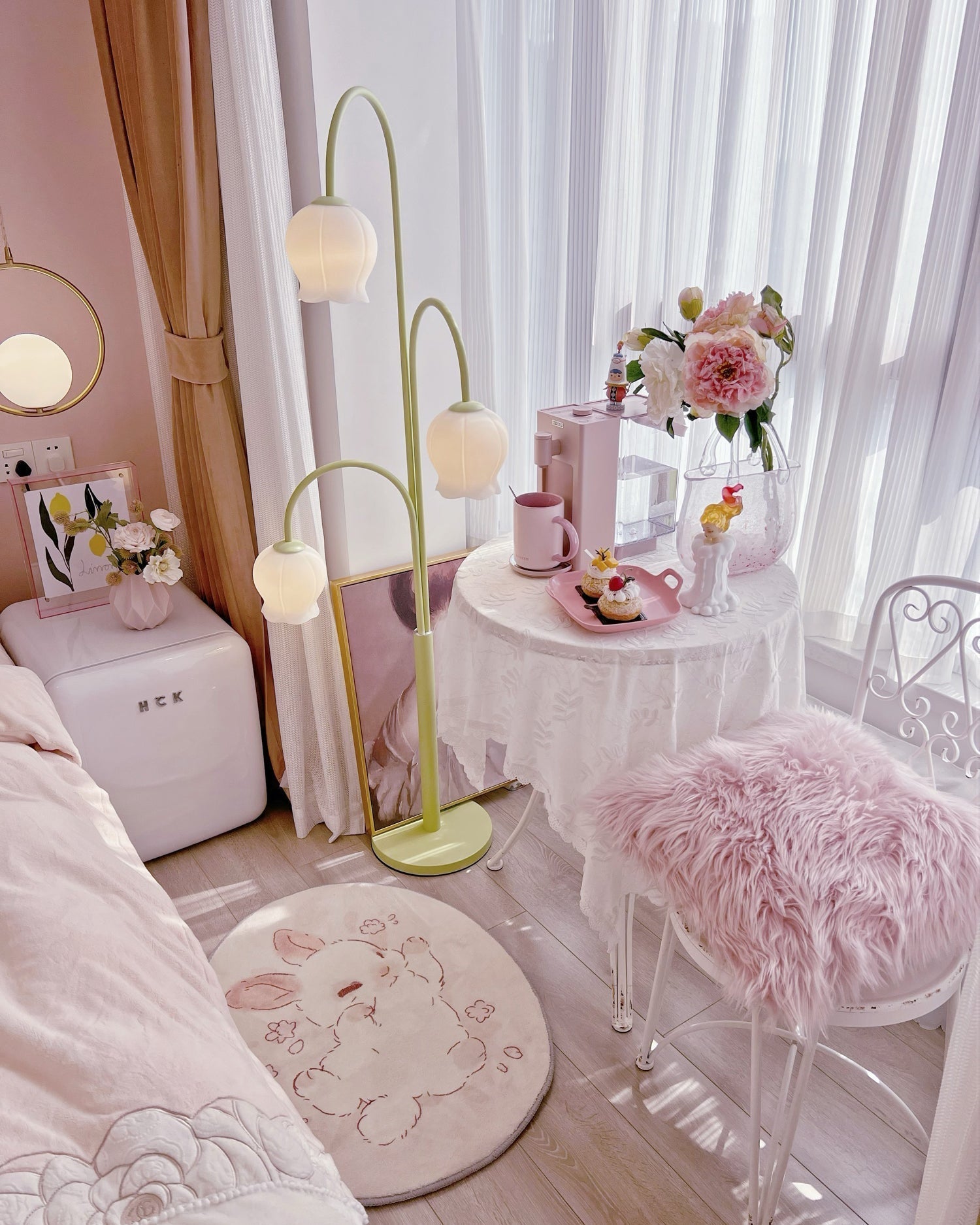 Bell Orchidee vloerlamp