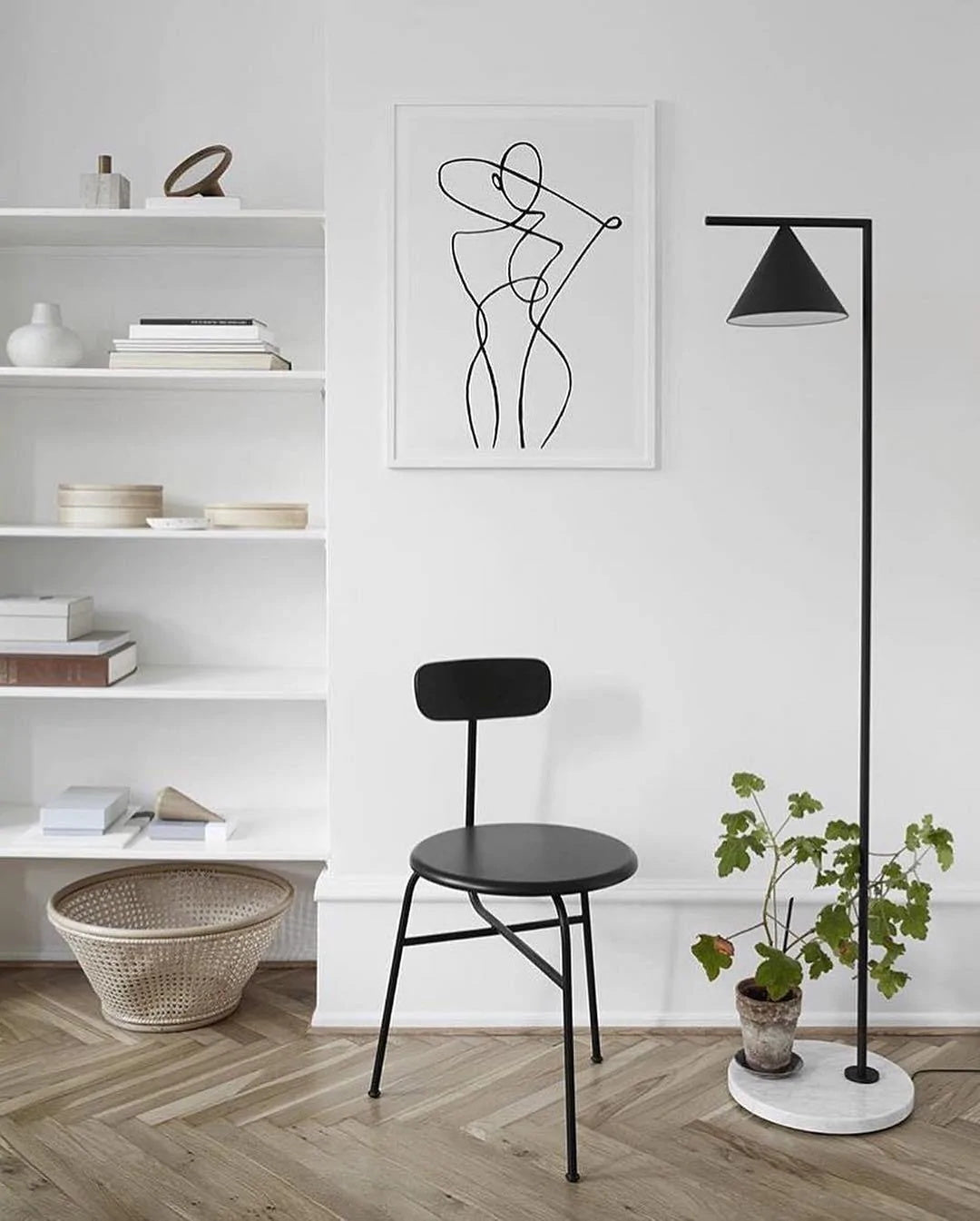 Kapitein vloerlamp