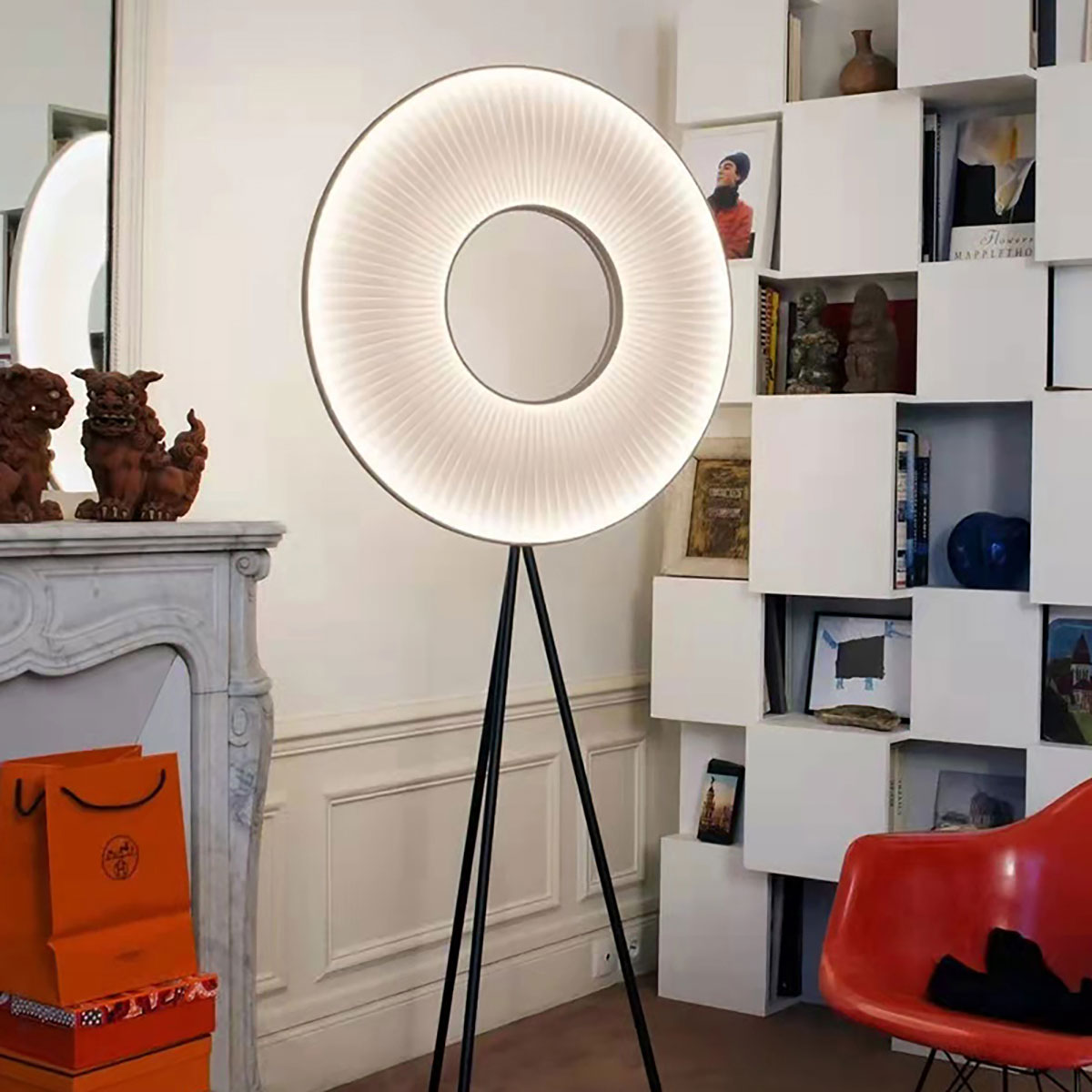 Iris vloerlamp