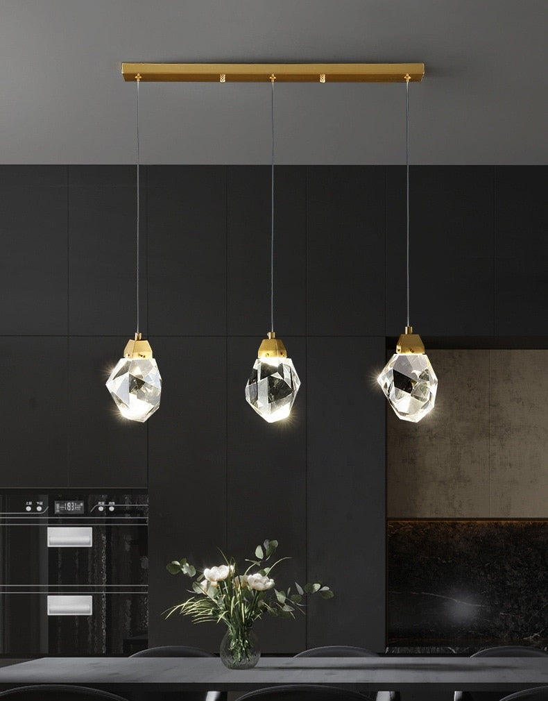 Luxe diamanten kristallen kroonluchter