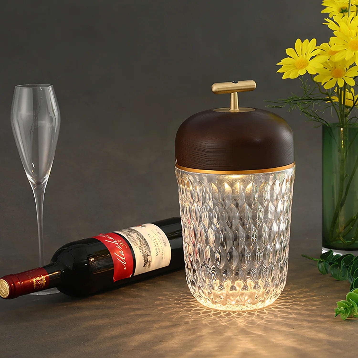 Kristallen Folia draagbare lamp