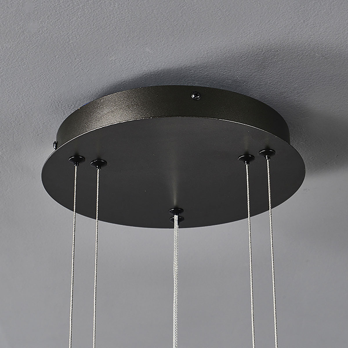 Afgestudeerde cirkelkroonluchter | Art Deco ronde kroonluchter