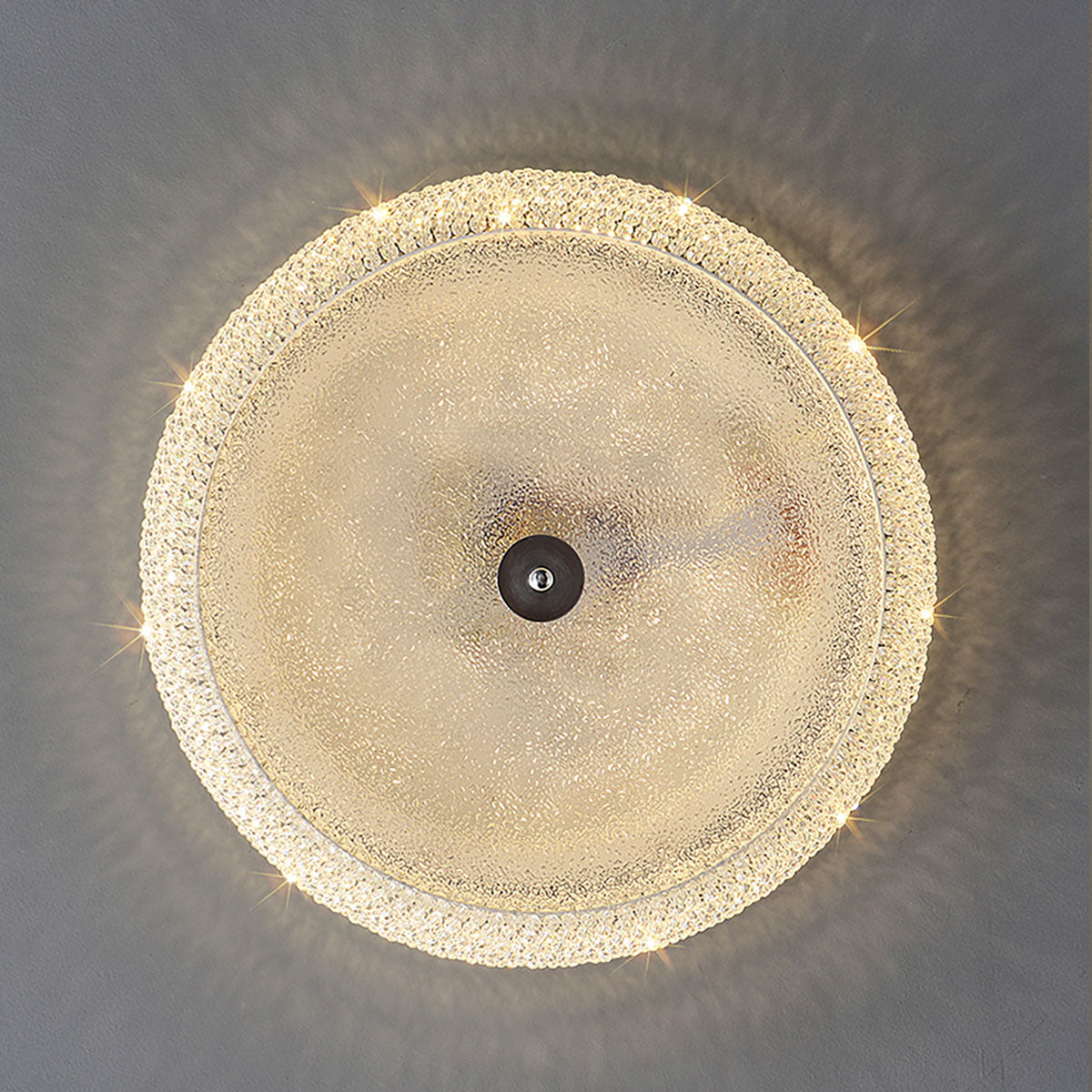 Kristallen plafondlamp