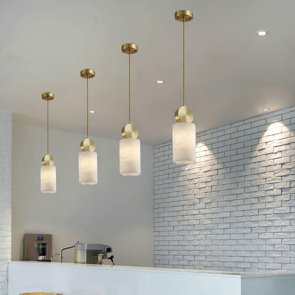 Etruskische marmeren hanglamp