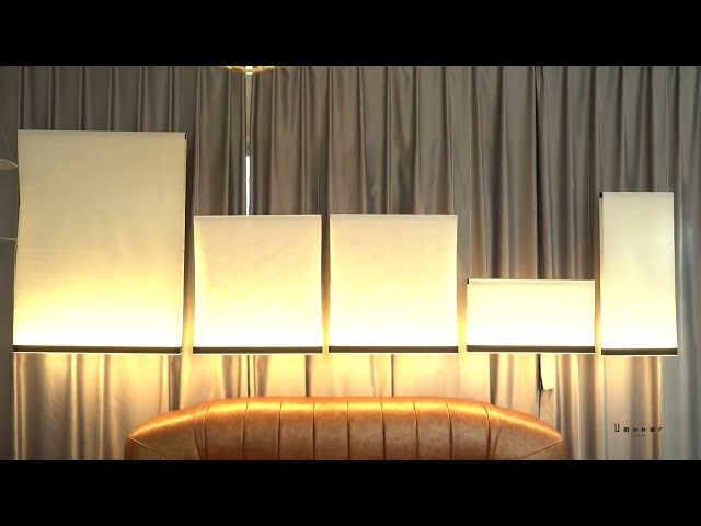 Gordijn hanglamp