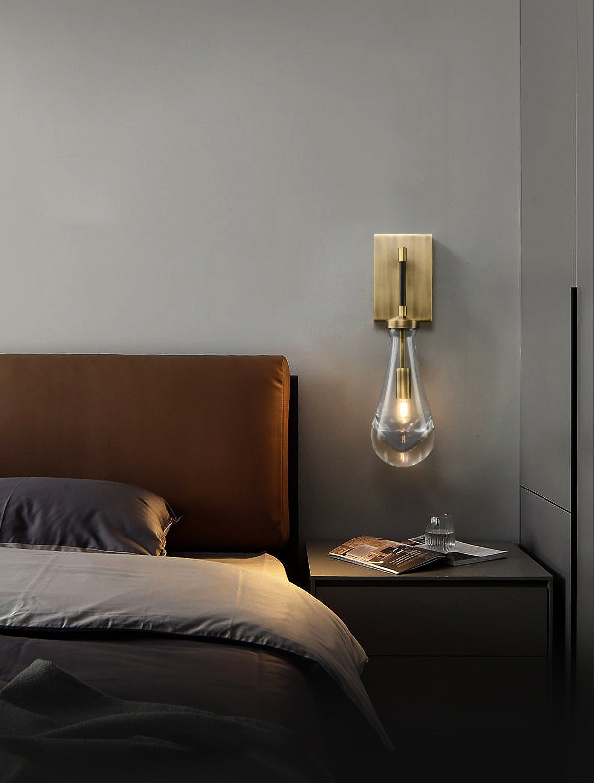 Droplet Crystal Wall Light