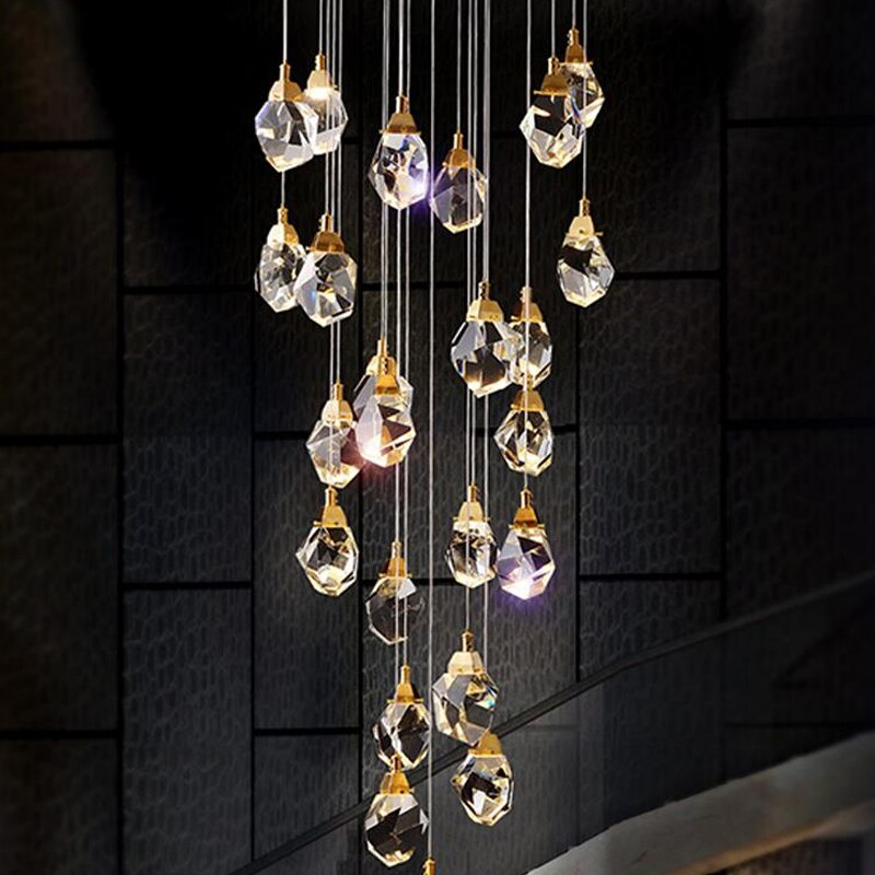 Luxe diamanten kristallen kroonluchter