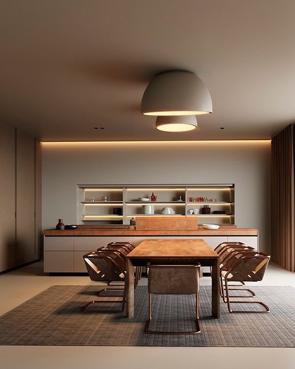 Duo-plafondlamp