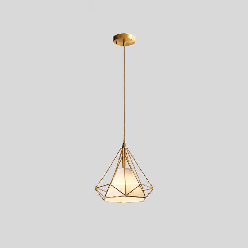 Diamanten kooi hanglamp