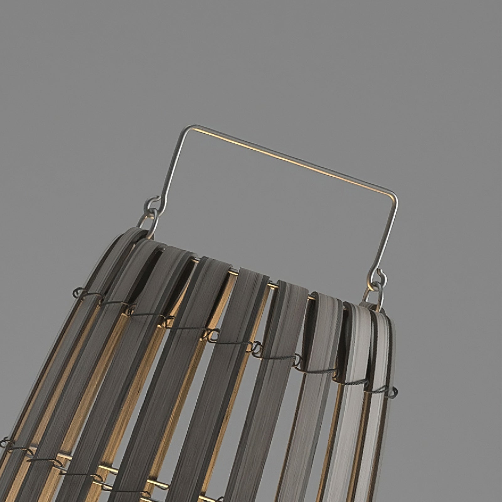 Tuin rotan vloerlamp