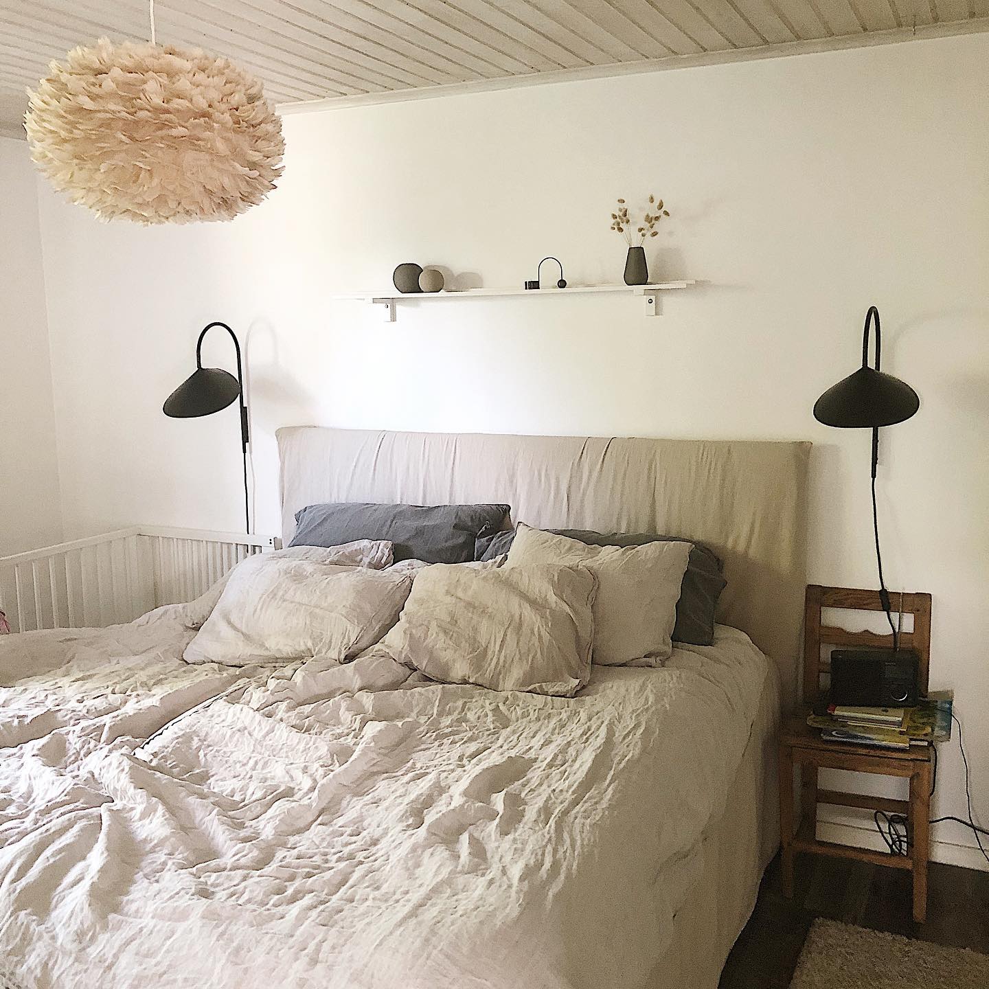 Aronskelk wandlamp