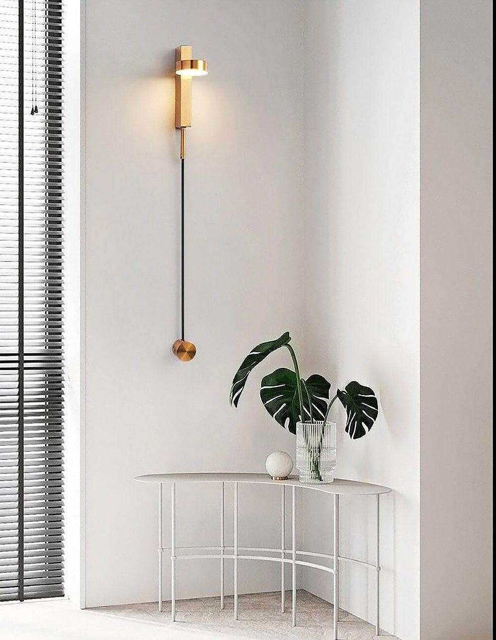 Axis wandlamp