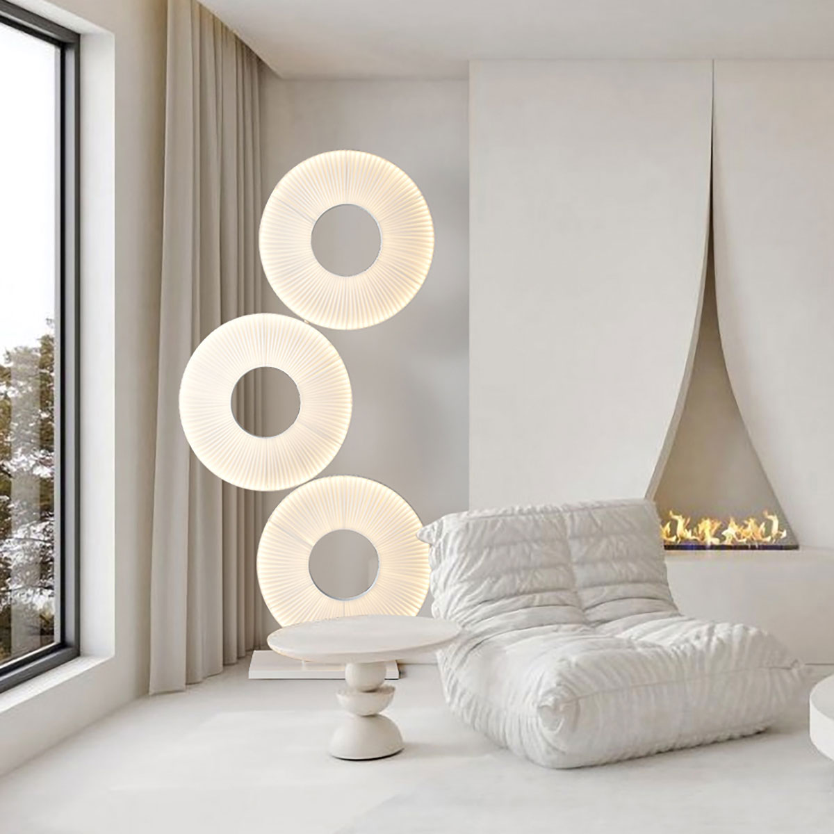Iris vloerlamp