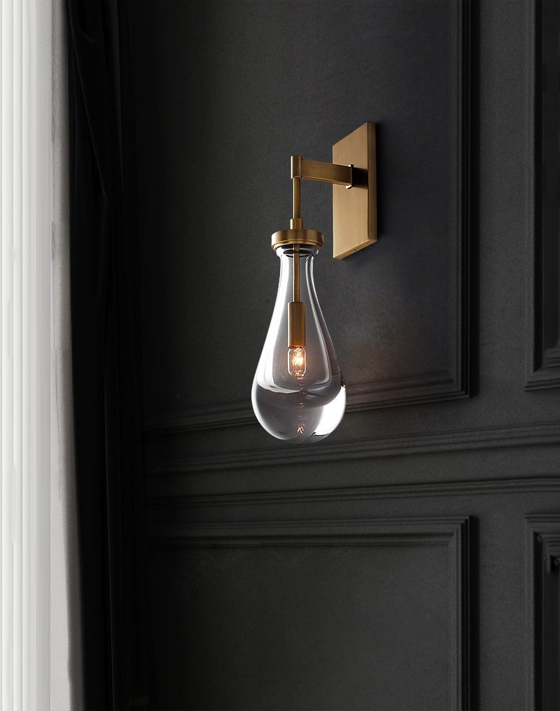 Droplet Crystal Wall Light