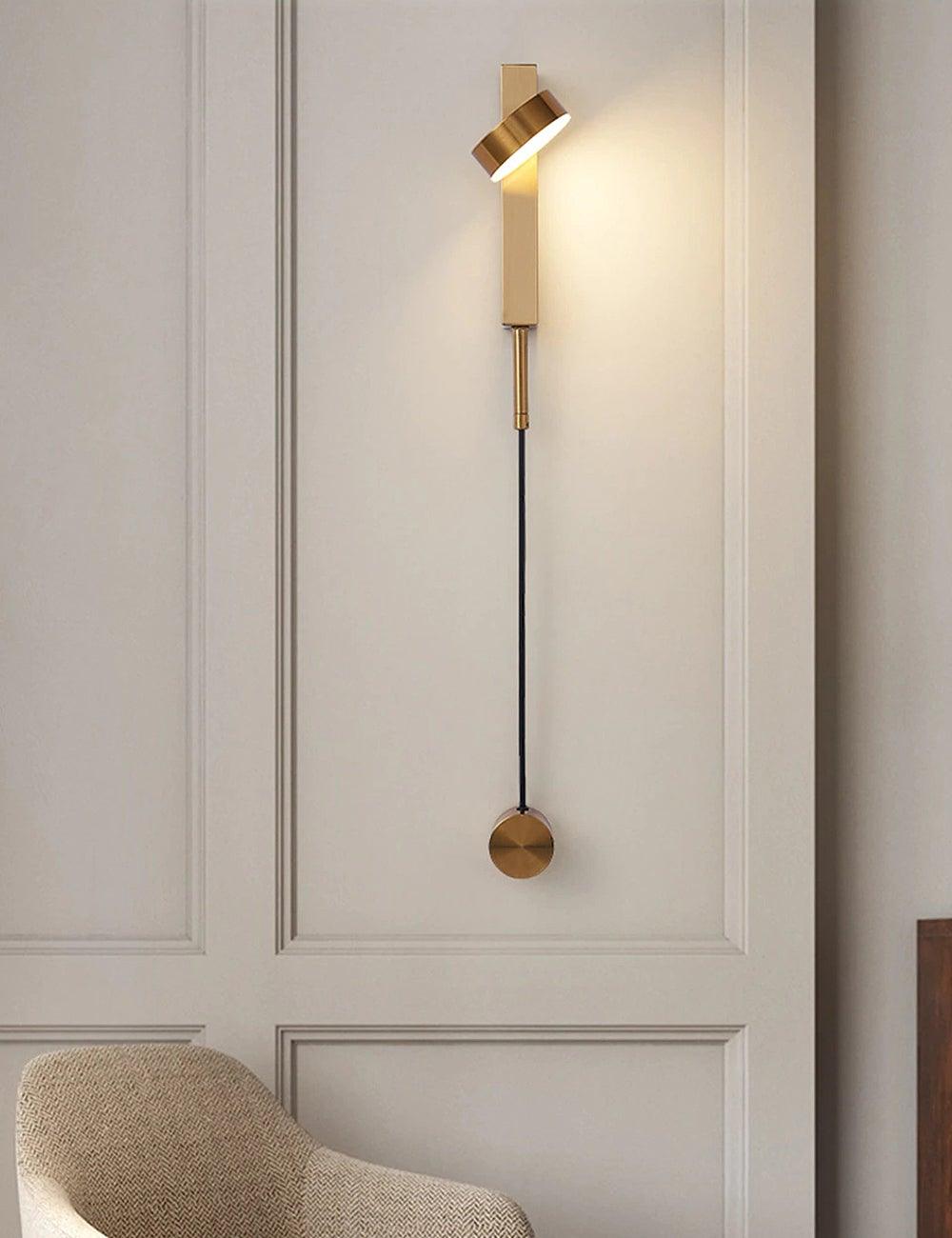 Axis wandlamp