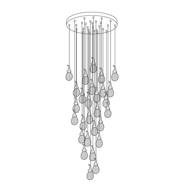 Leo Bubble kroonluchter
