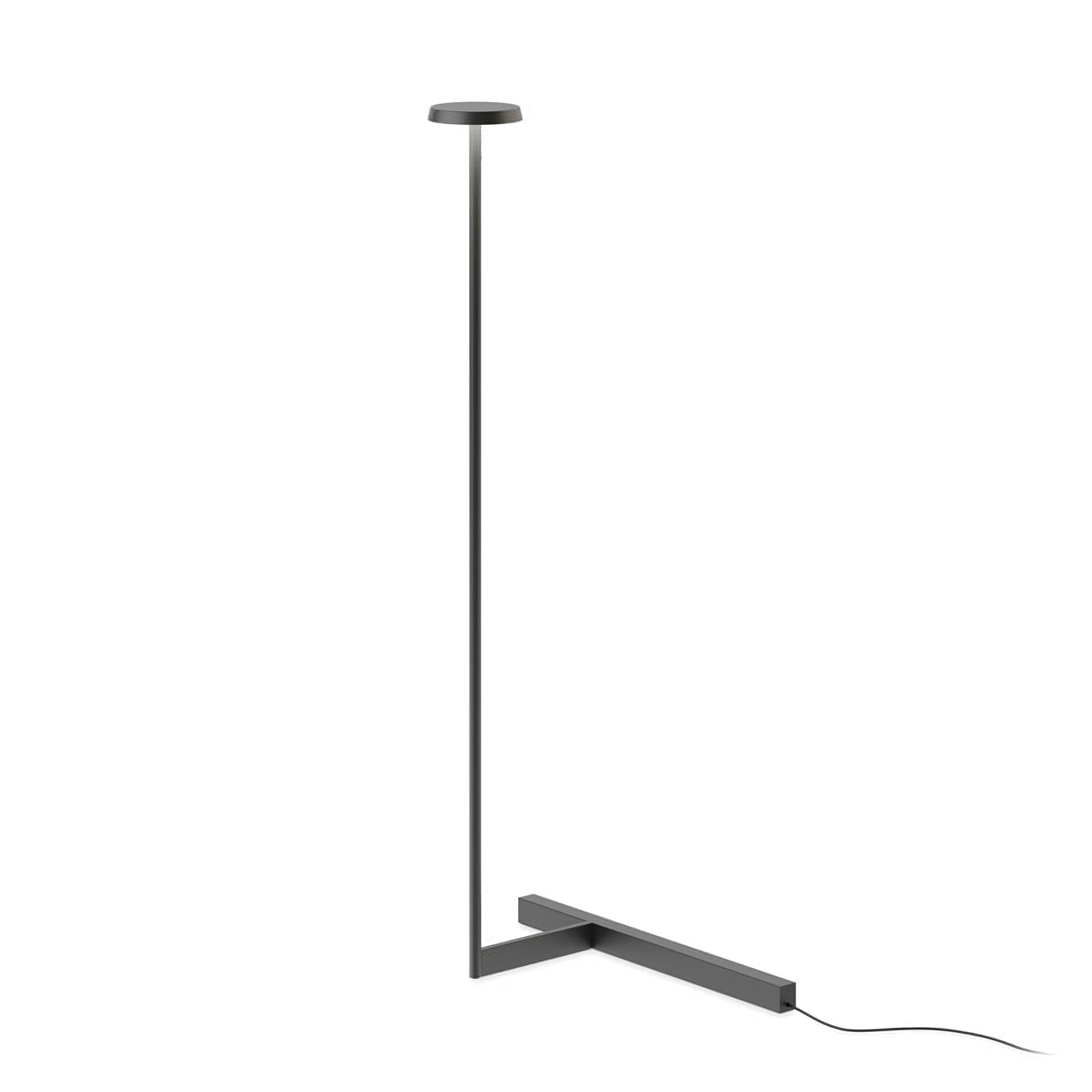Platte vloerlamp