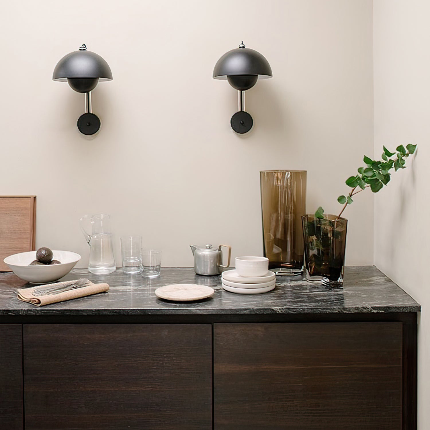 Halve cirkel slaapkamerwandlamp