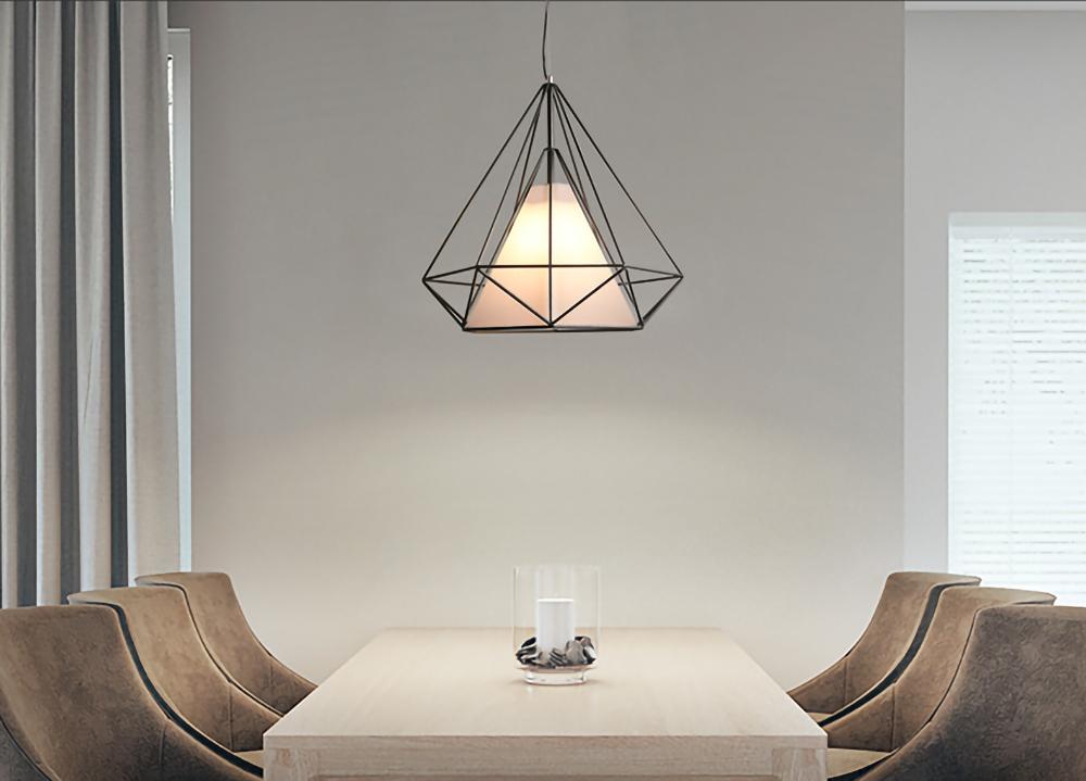Diamanten kooi hanglamp