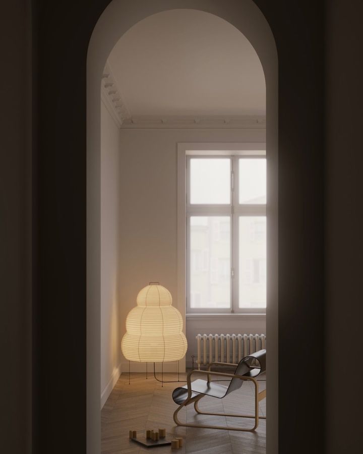 Akari 25N tafellamp