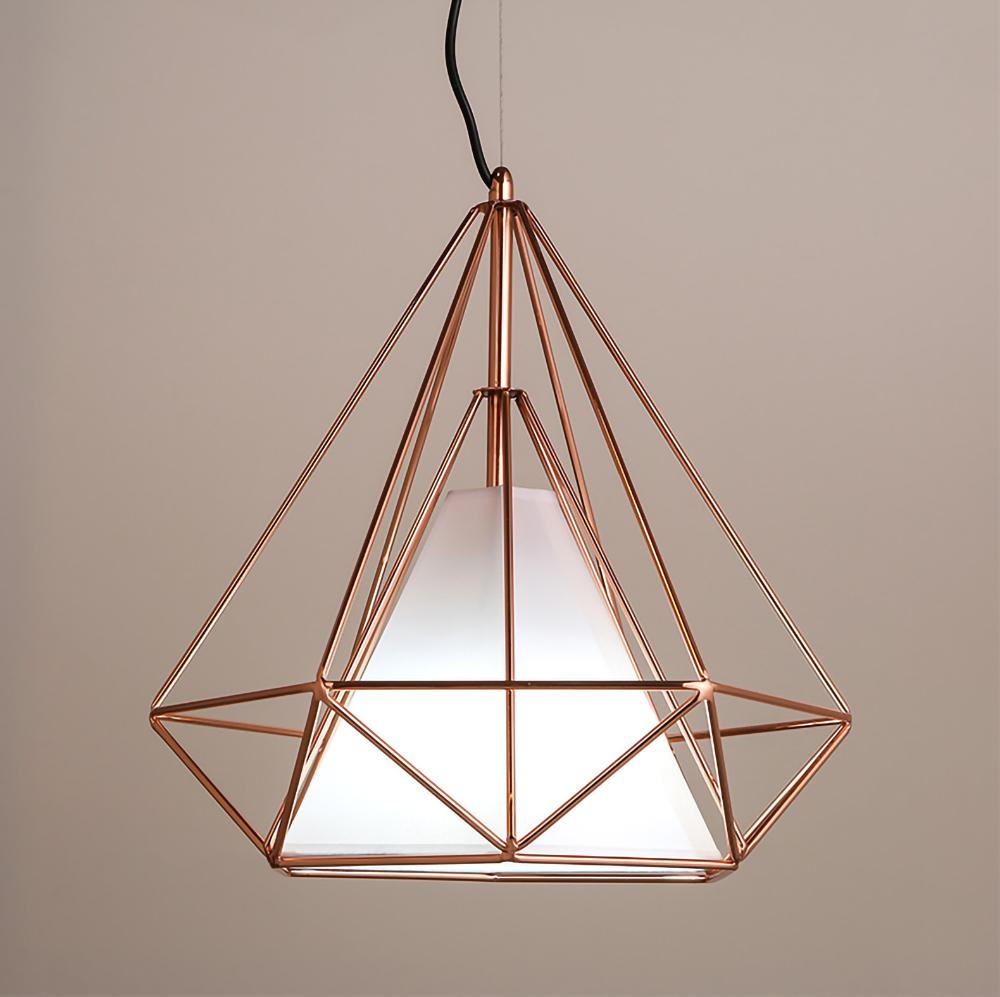 Diamanten kooi hanglamp