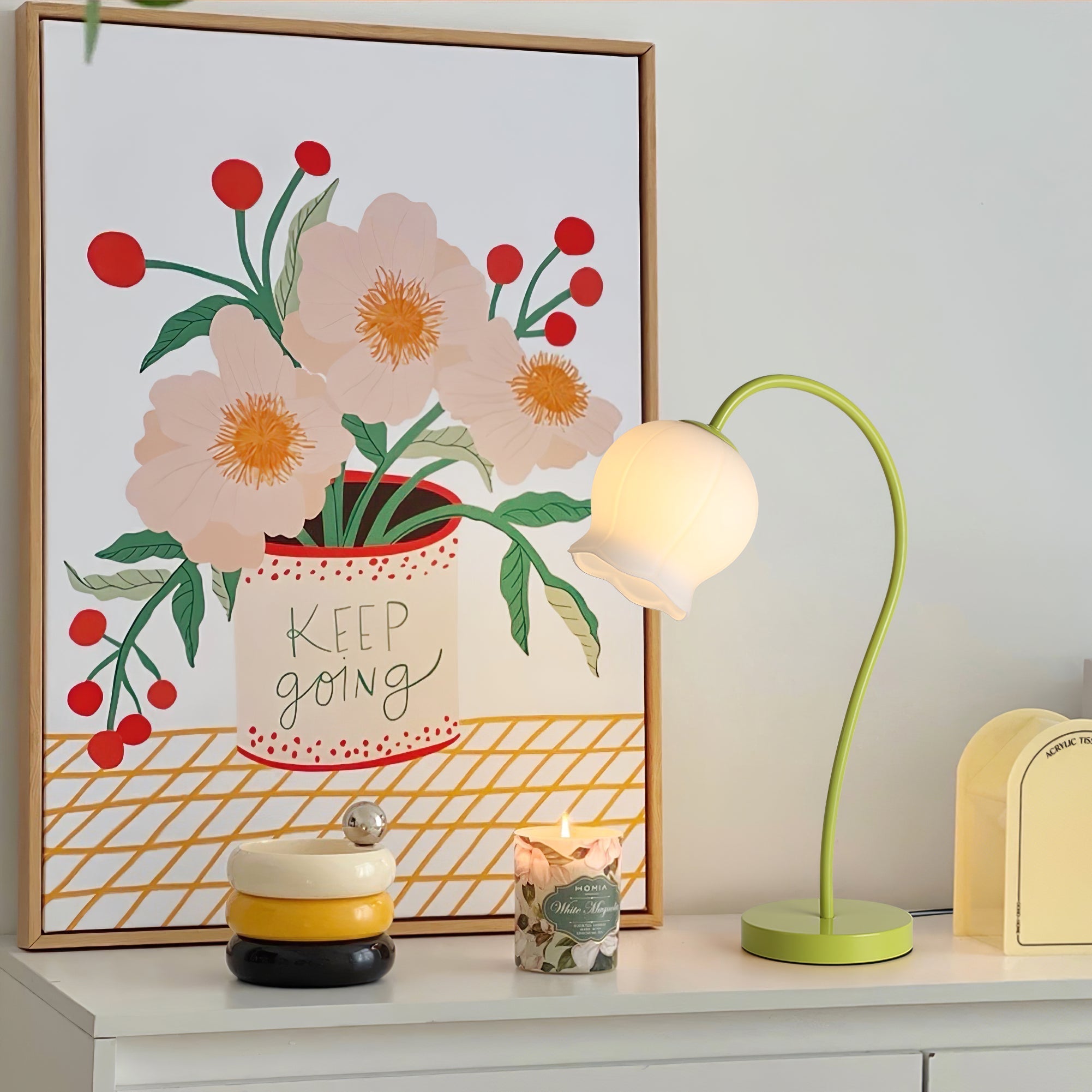 Bell Orchidee tafellamp