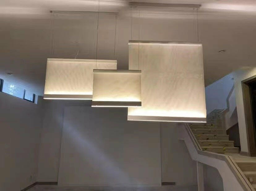 Gordijn hanglamp