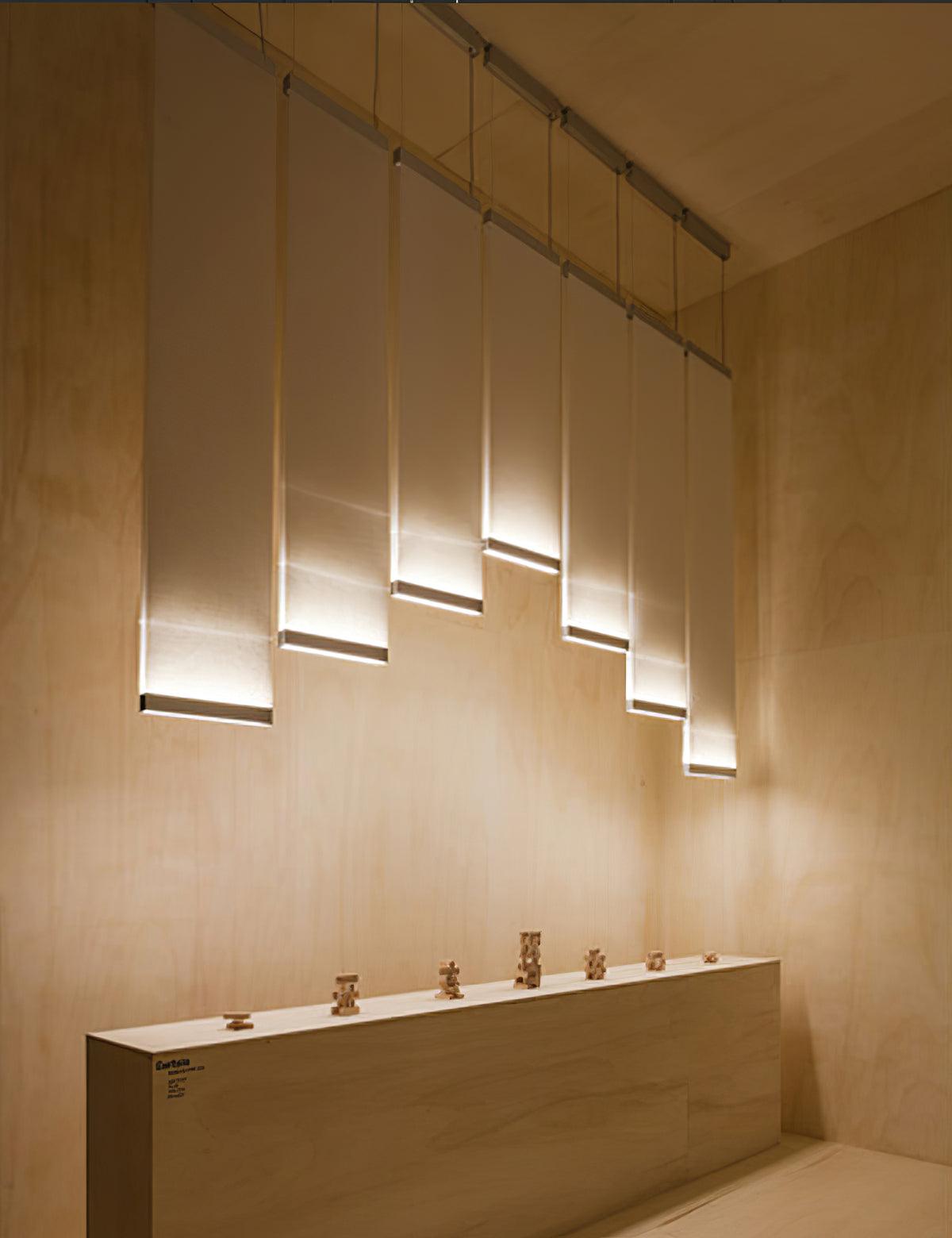 Gordijn hanglamp