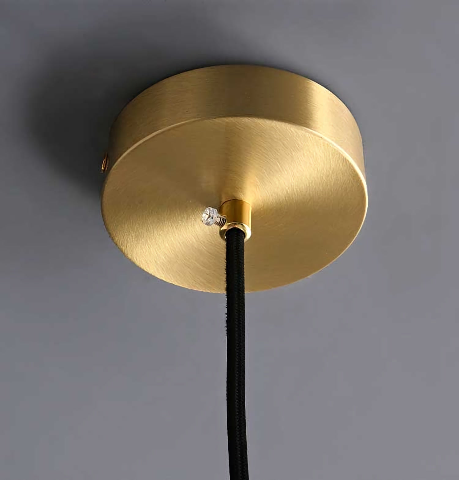 Kalebas glazen hanglamp