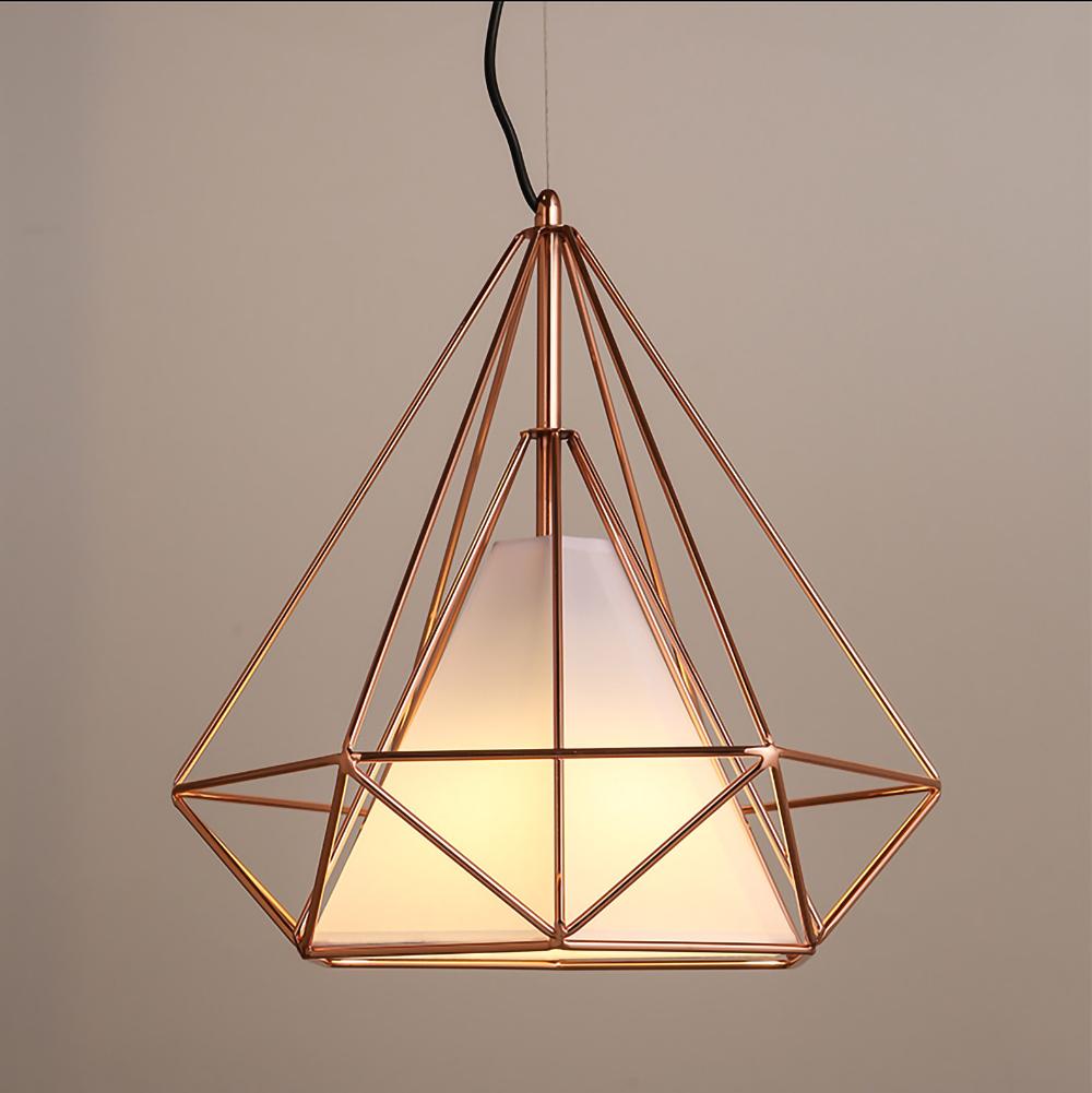 Diamanten kooi hanglamp