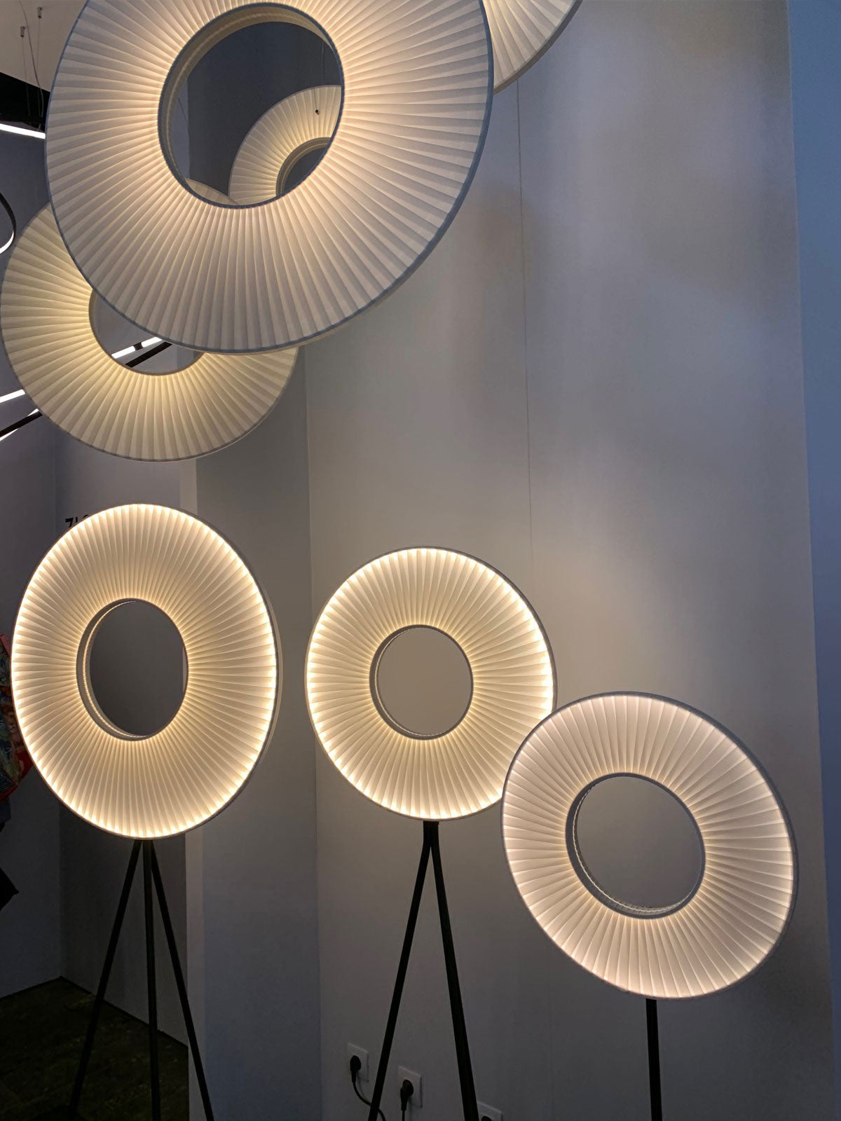 Iris vloerlamp