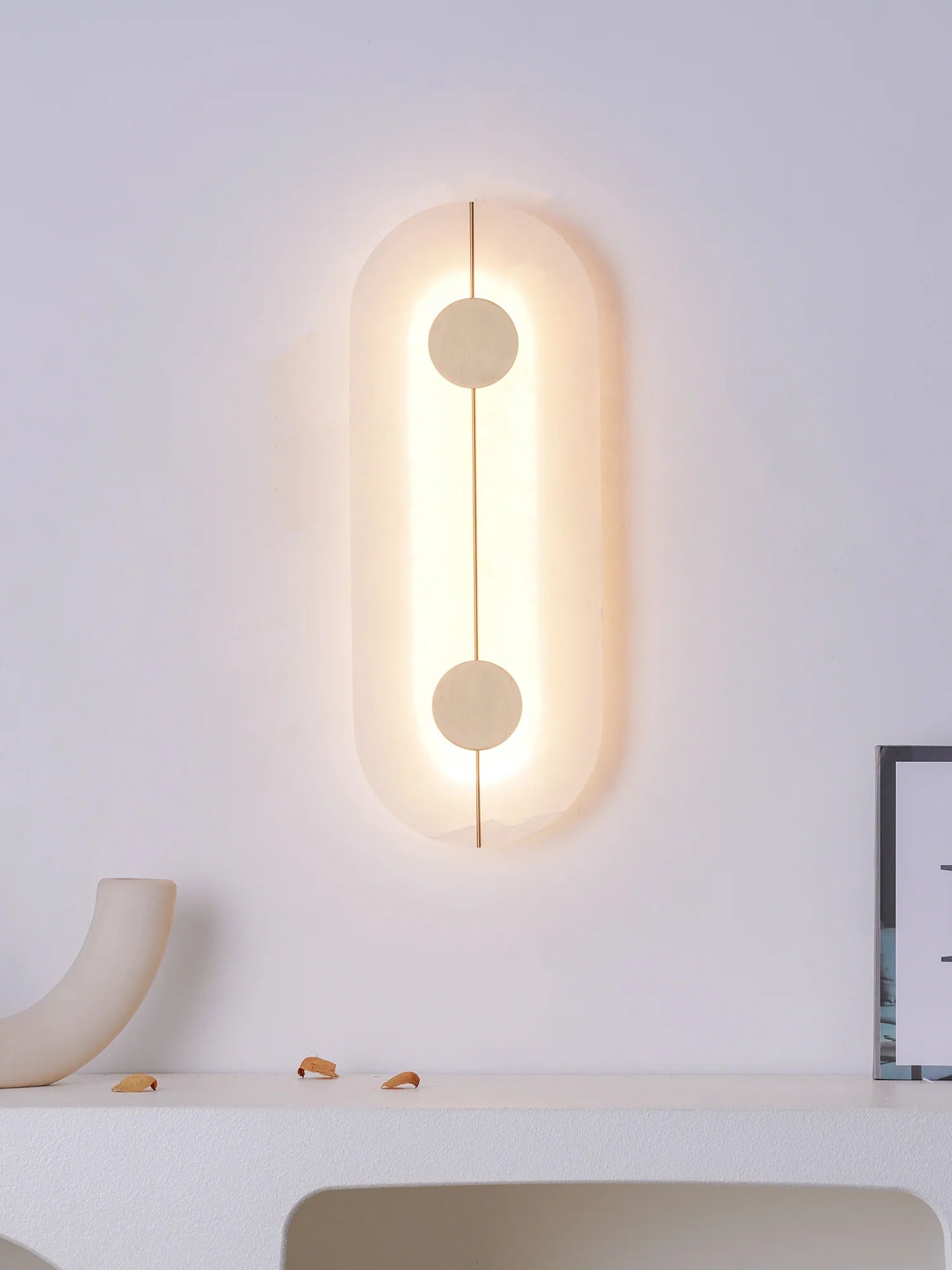 Beugel wandlamp