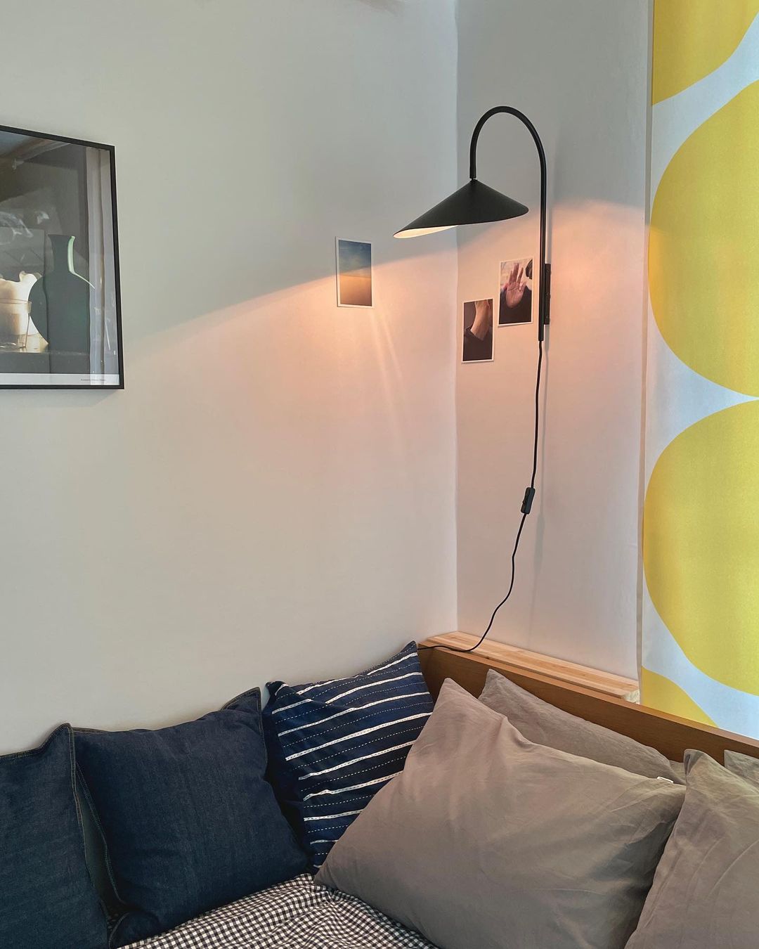 Aronskelk wandlamp