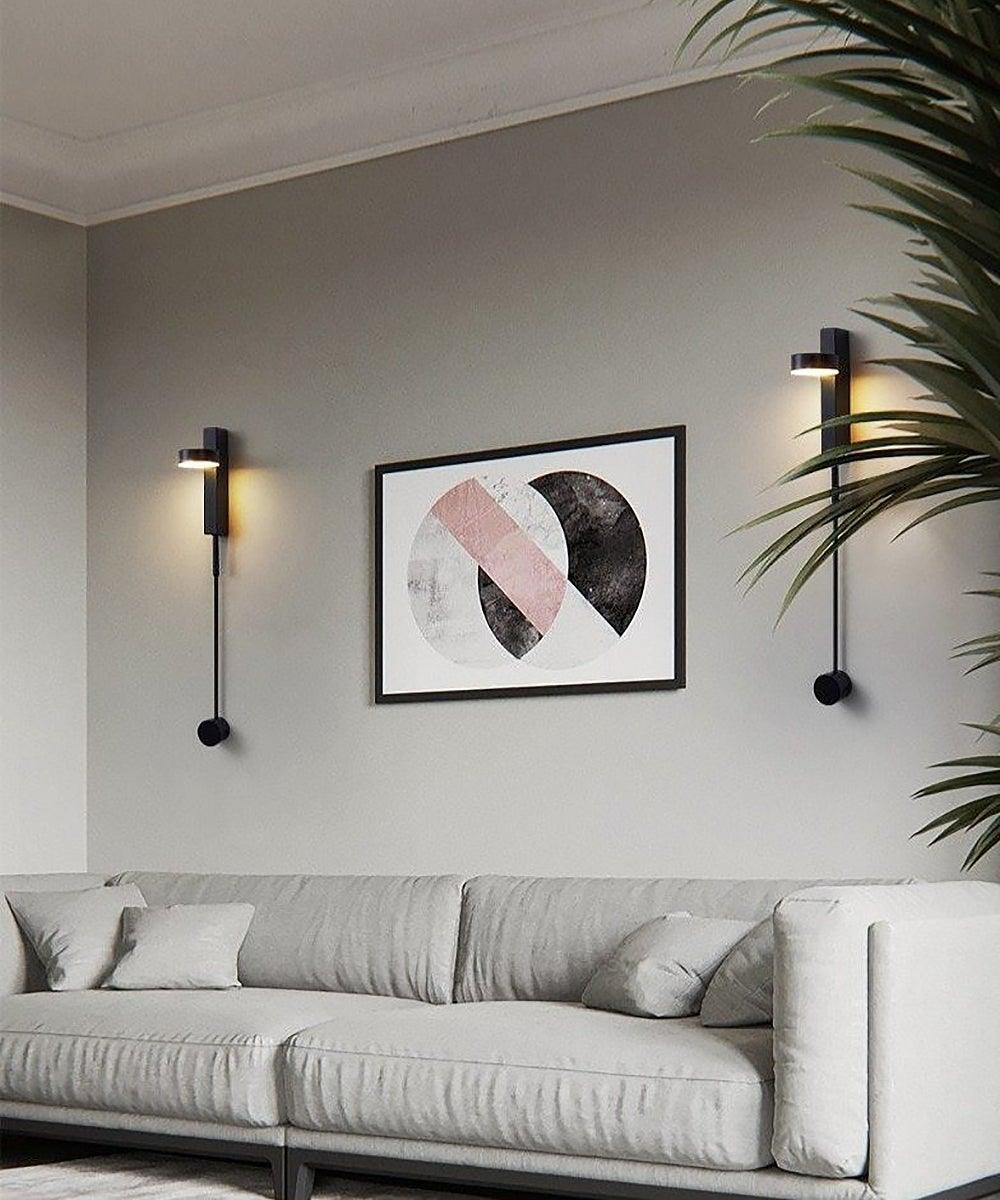 Axis wandlamp
