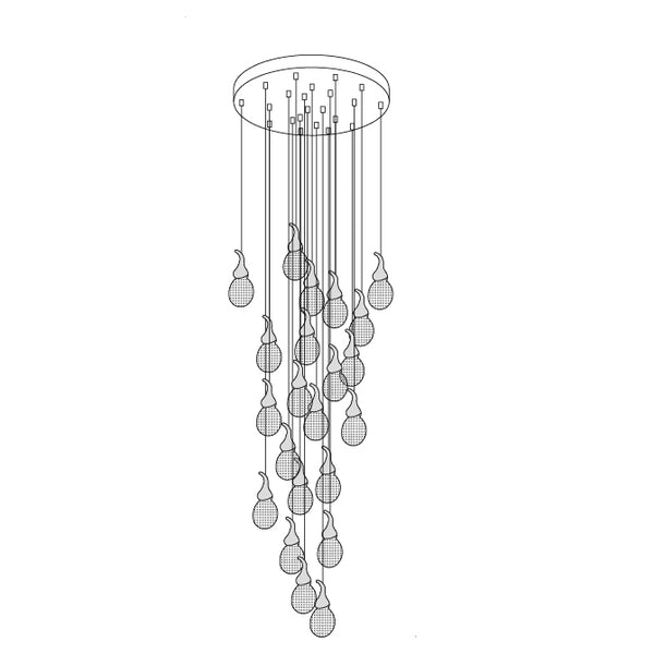 Leo Bubble kroonluchter