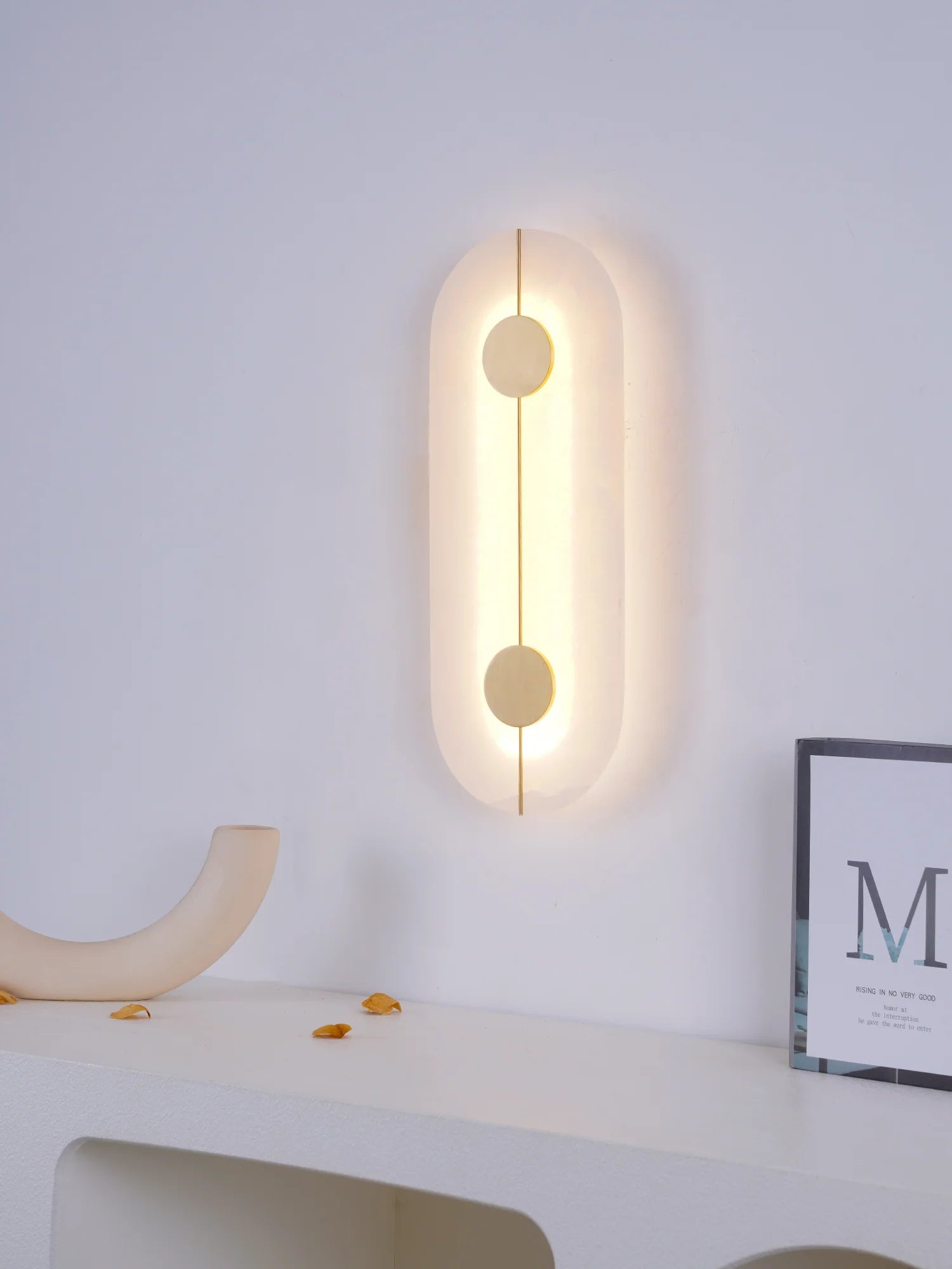 Beugel wandlamp