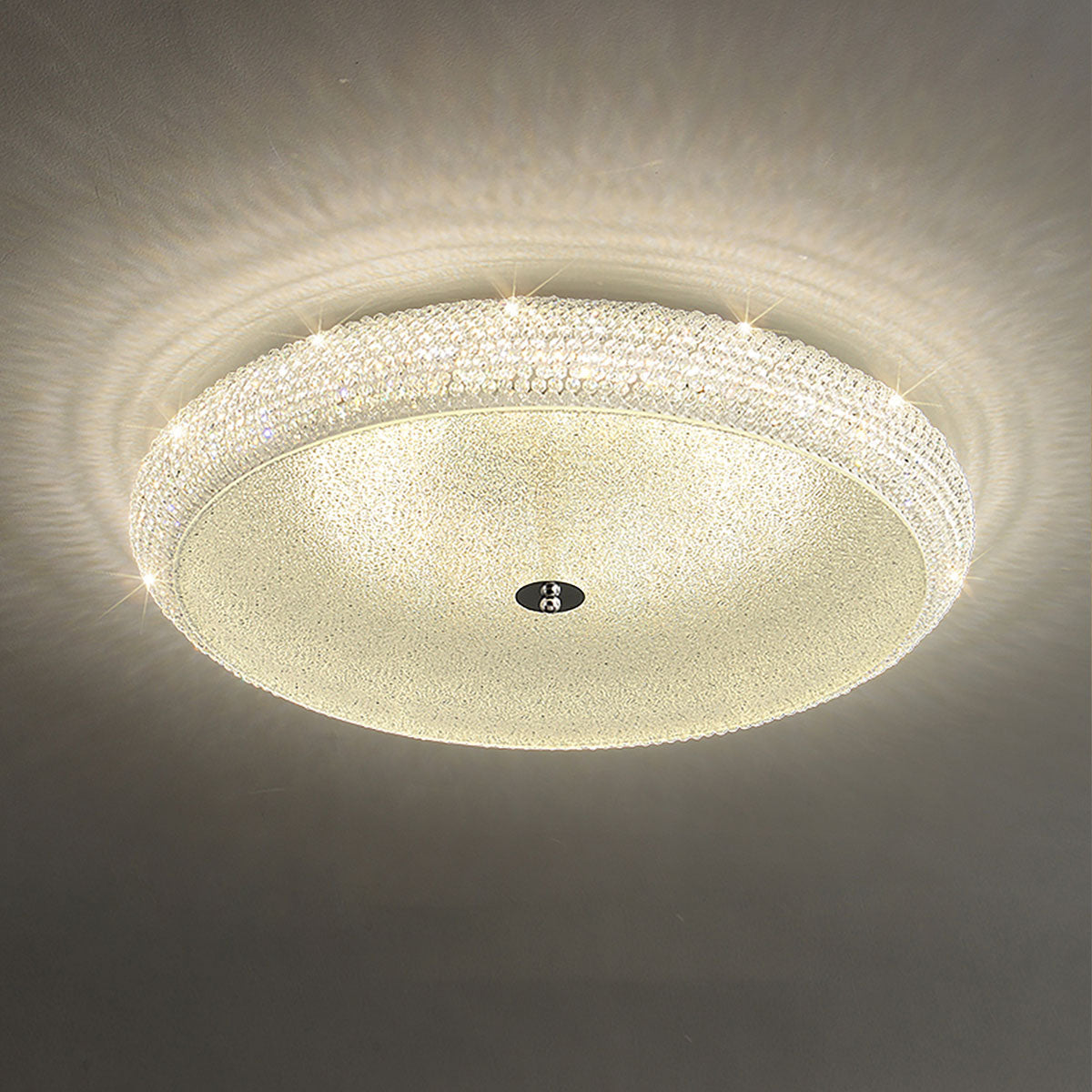 Kristallen plafondlamp