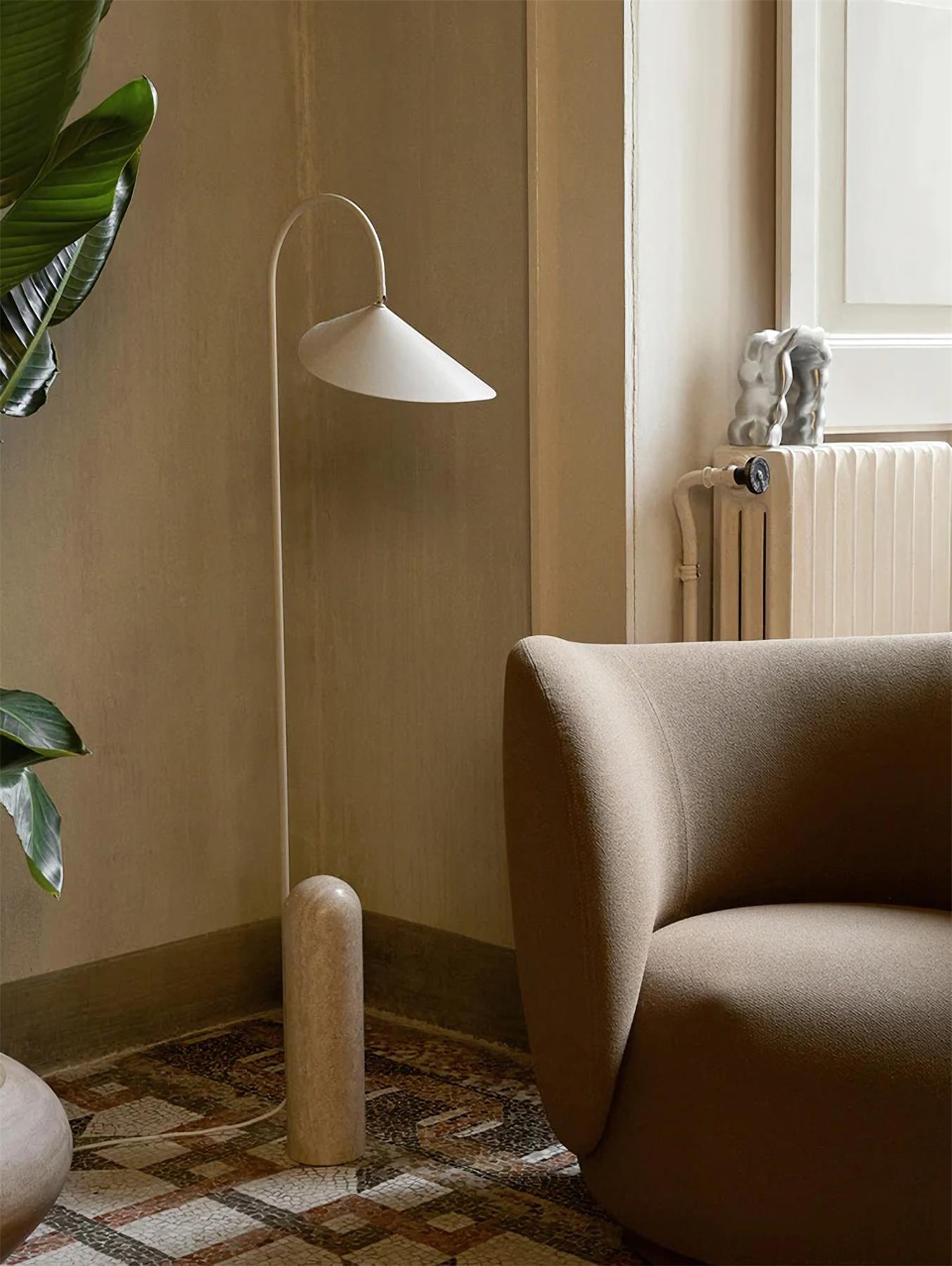 Aronskelk vloerlamp