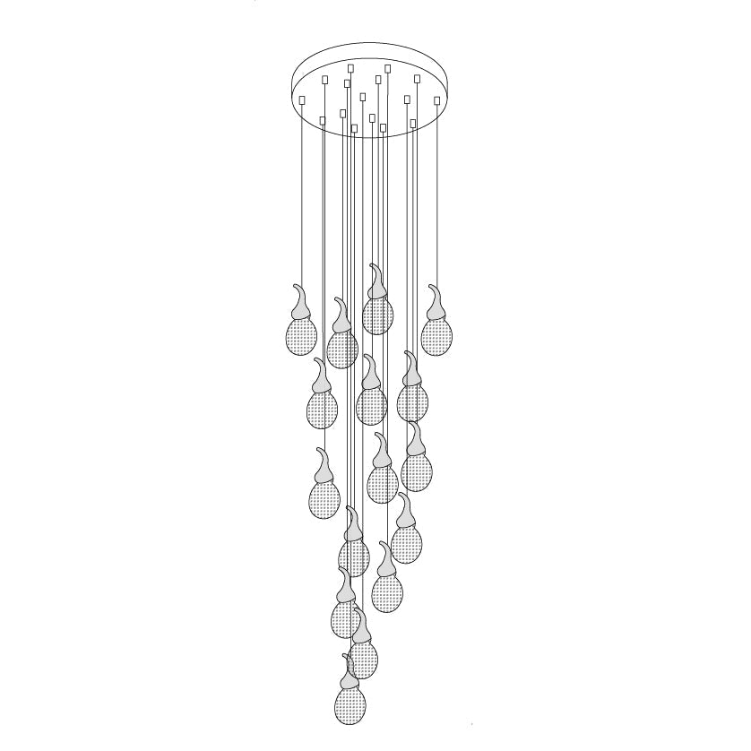 Leo Bubble kroonluchter